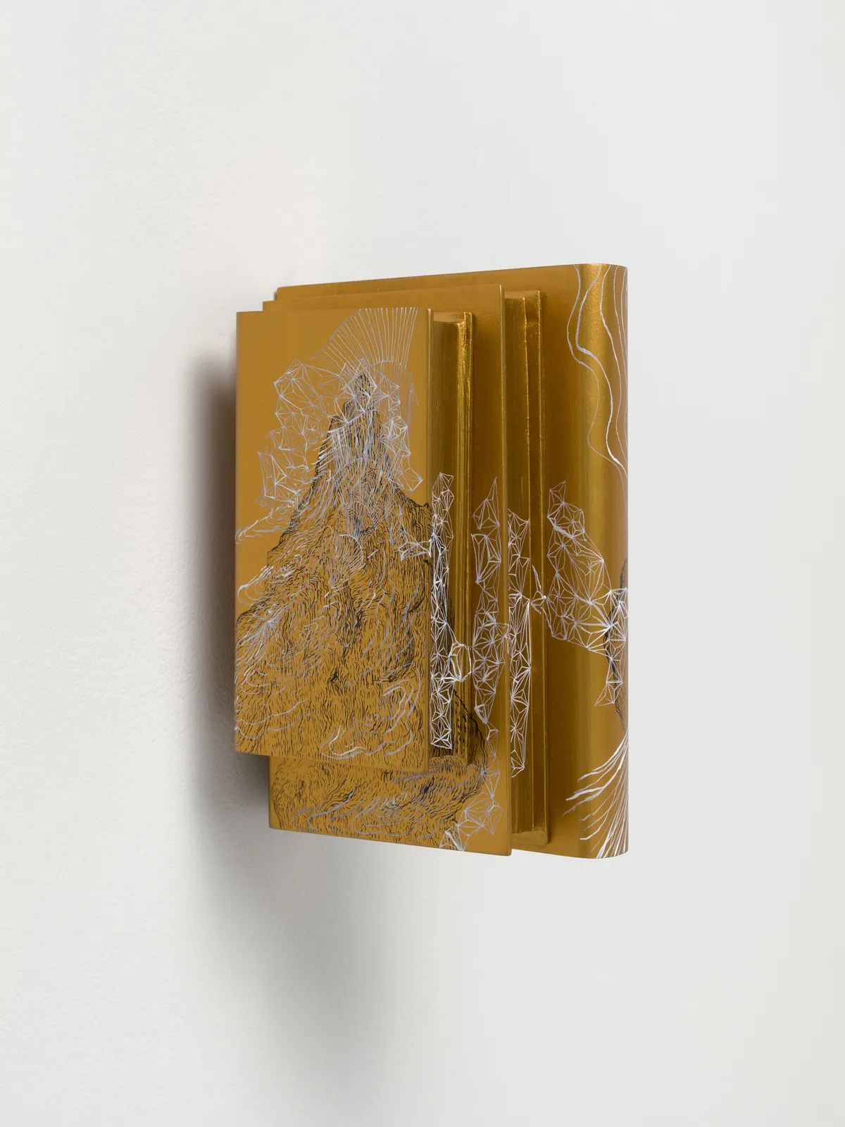 Image of Sandra Cinto Bookshelf sculpture.