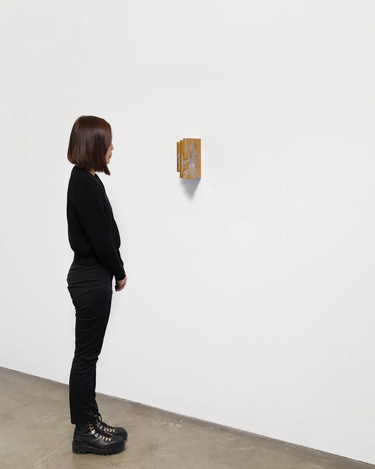 Image of Sandra Cinto Bookshelf sculpture.