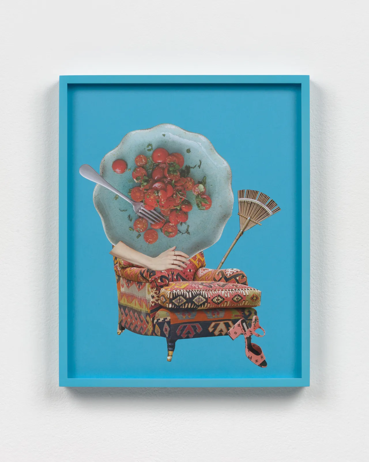 Image of Catachresis on paper #70 (the teeth of the fork, the arm of the chair, the teeth of the rake, the heel of the shoe)