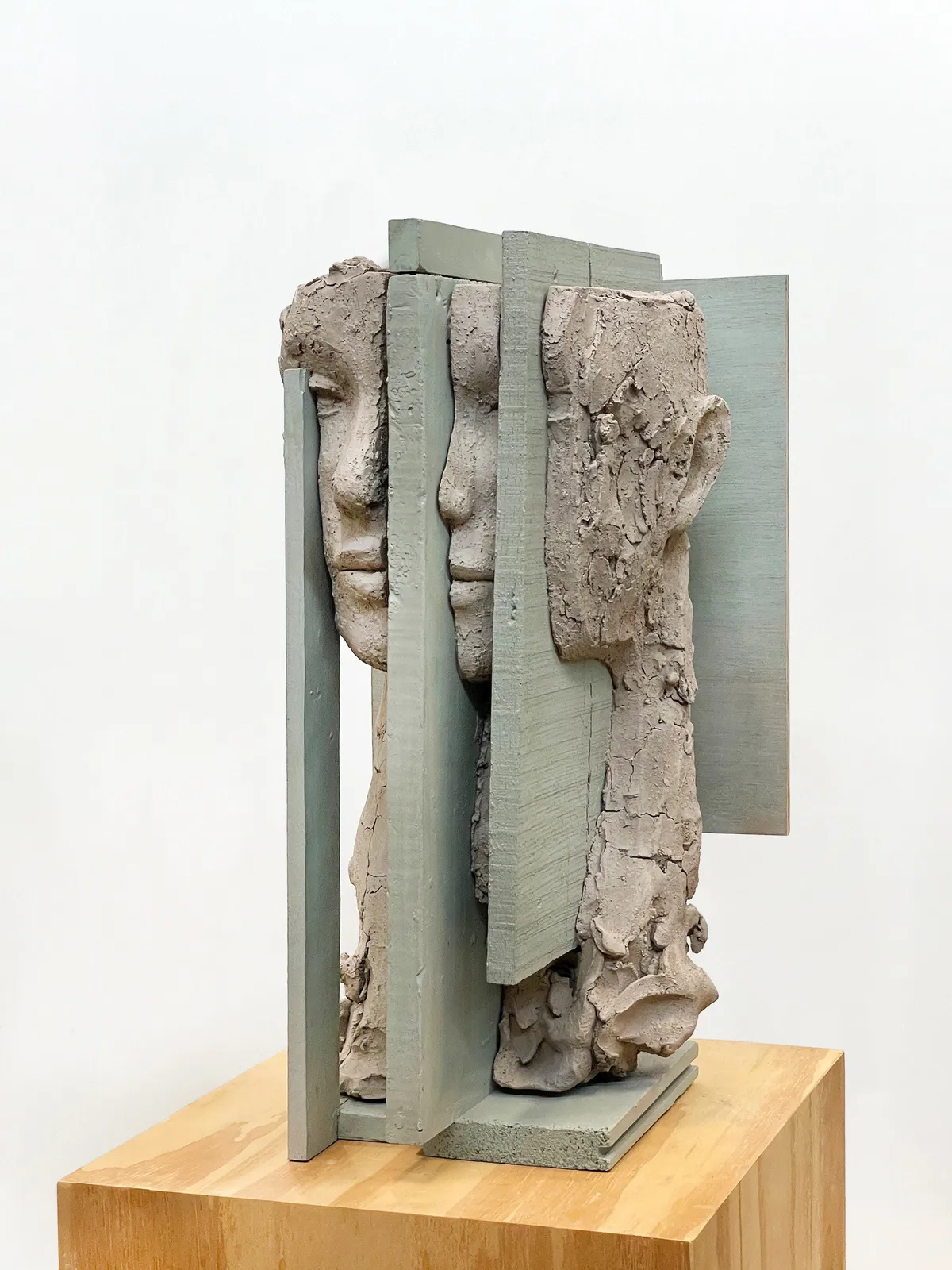 Mark Mander's head sculpture