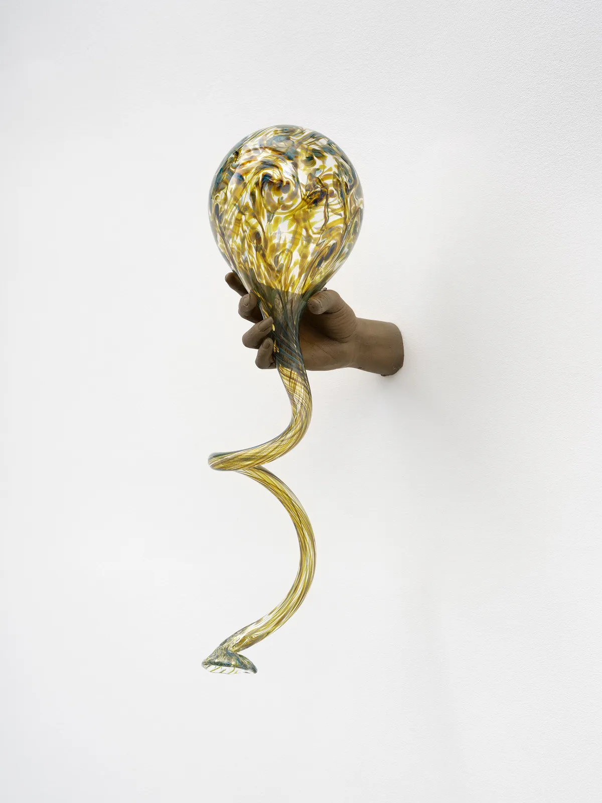 Kelly Akashi's sculpture