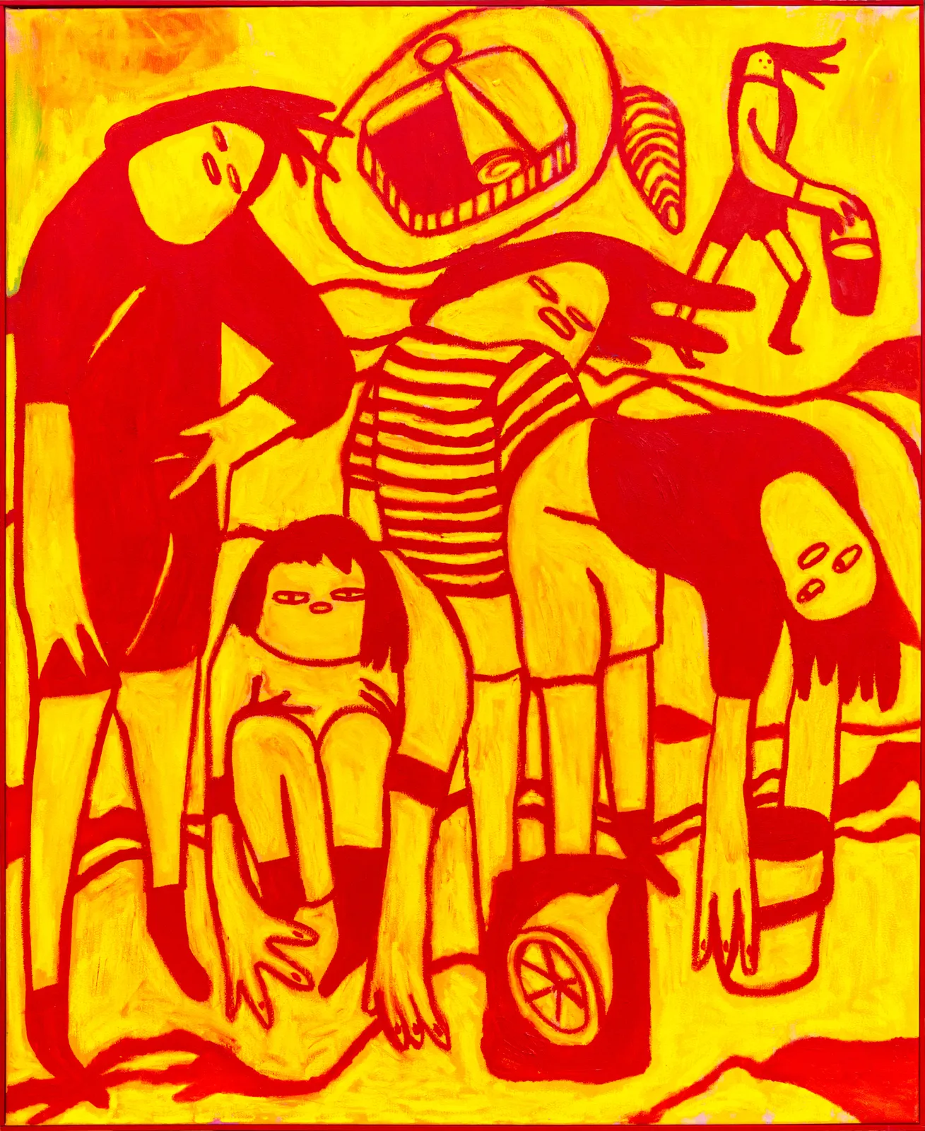 Nina Bachmann, mixed seafood plate, 2025