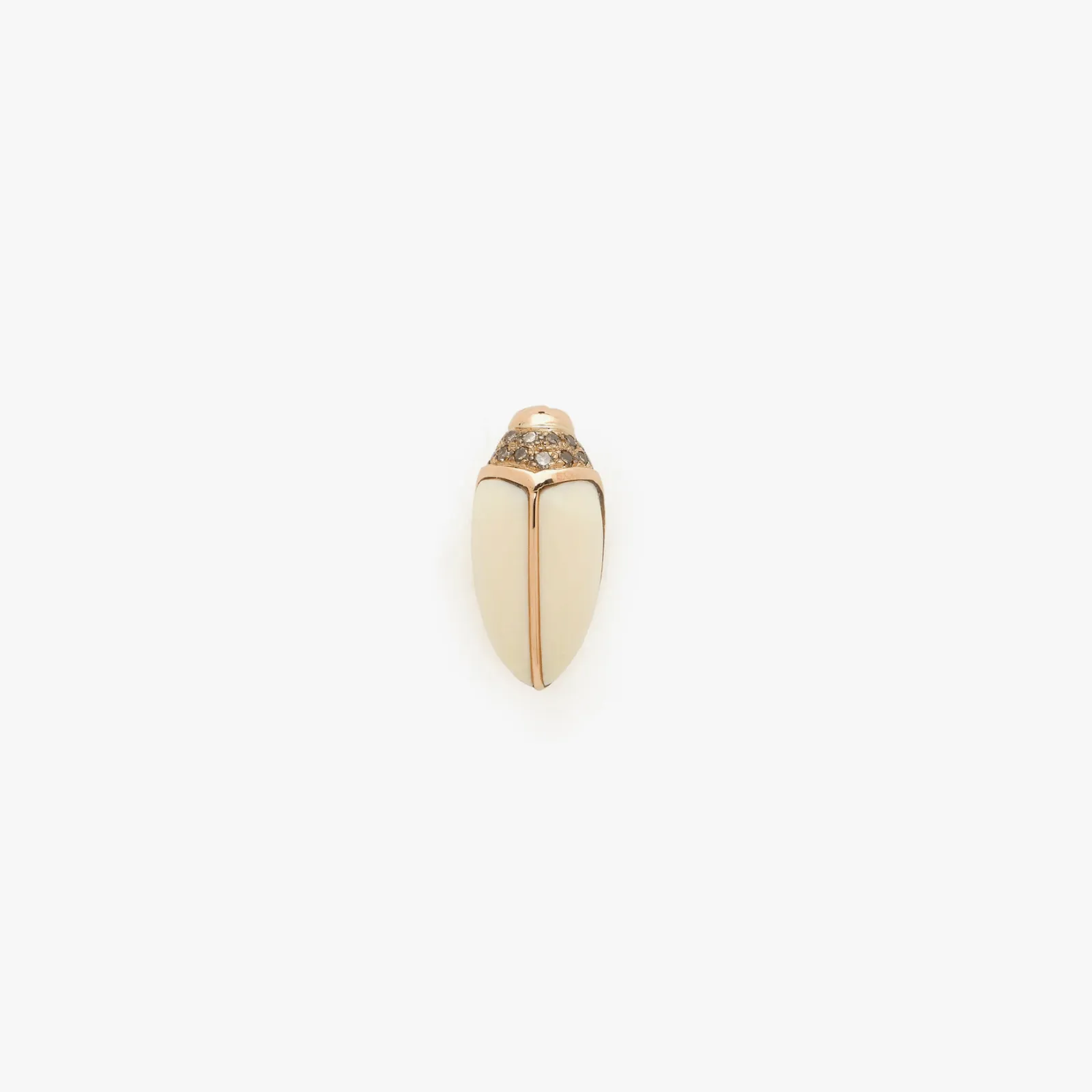 Bibi Van Der Velden, Mini scarab mammoth stud