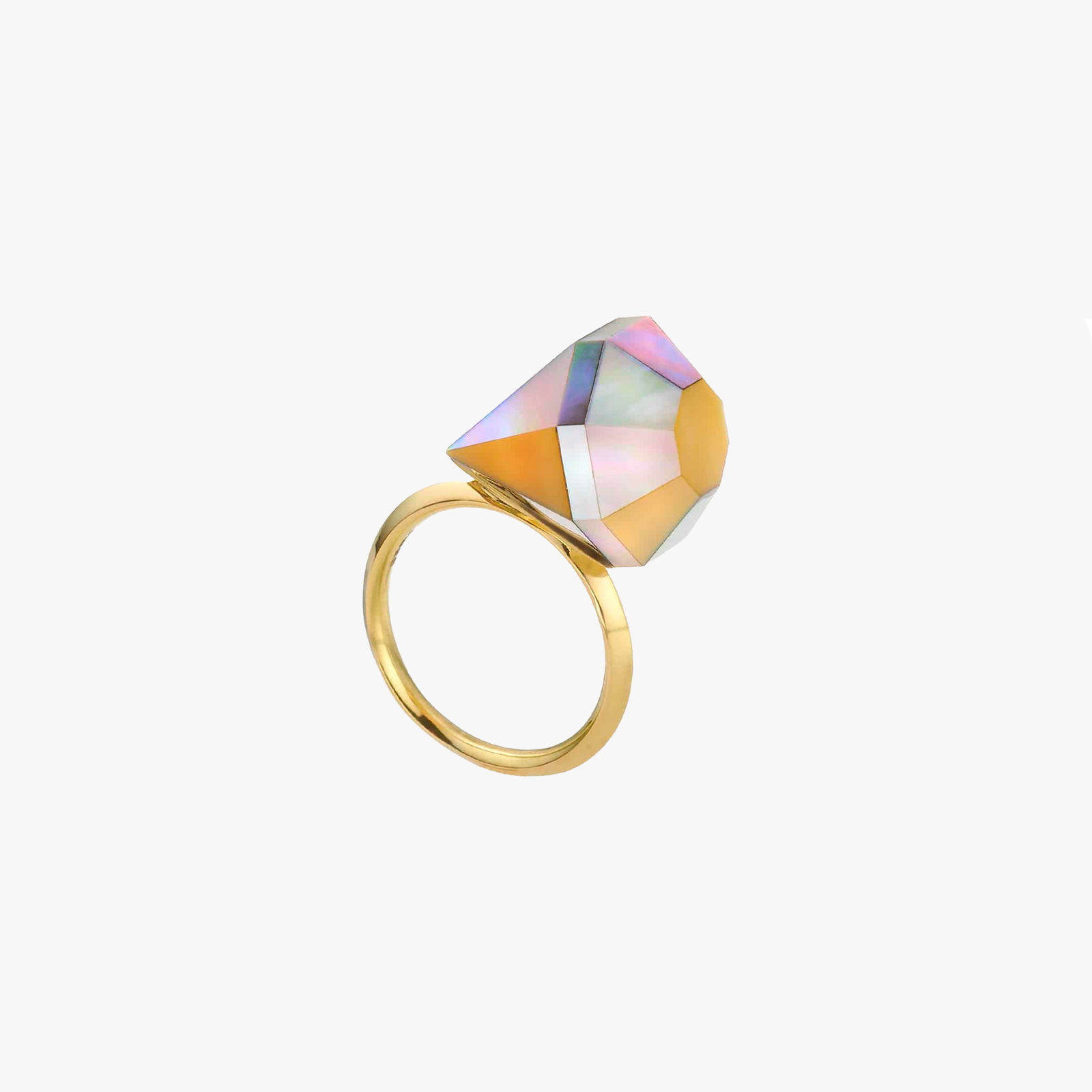 Melanie Georgacopoulos, MOP diamond ring