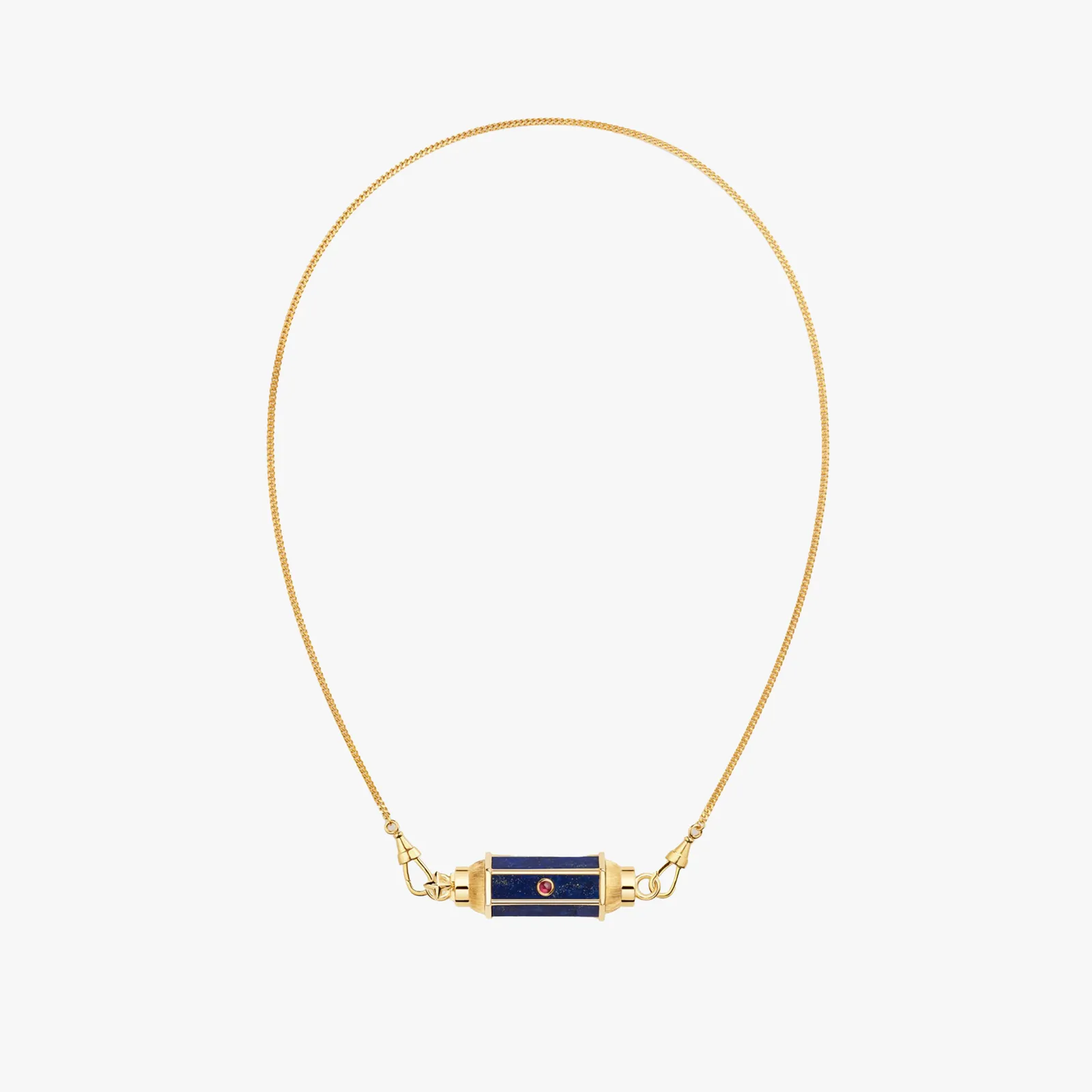 Marie Lichtenberg, Lapis-lazuli baby locket necklace