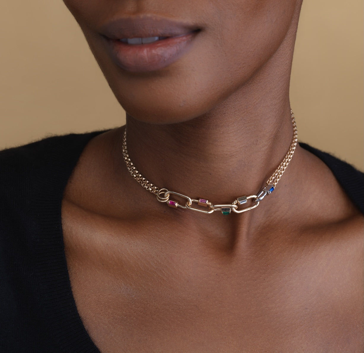 Marla Aaron, Solo baguette babylock with diamond