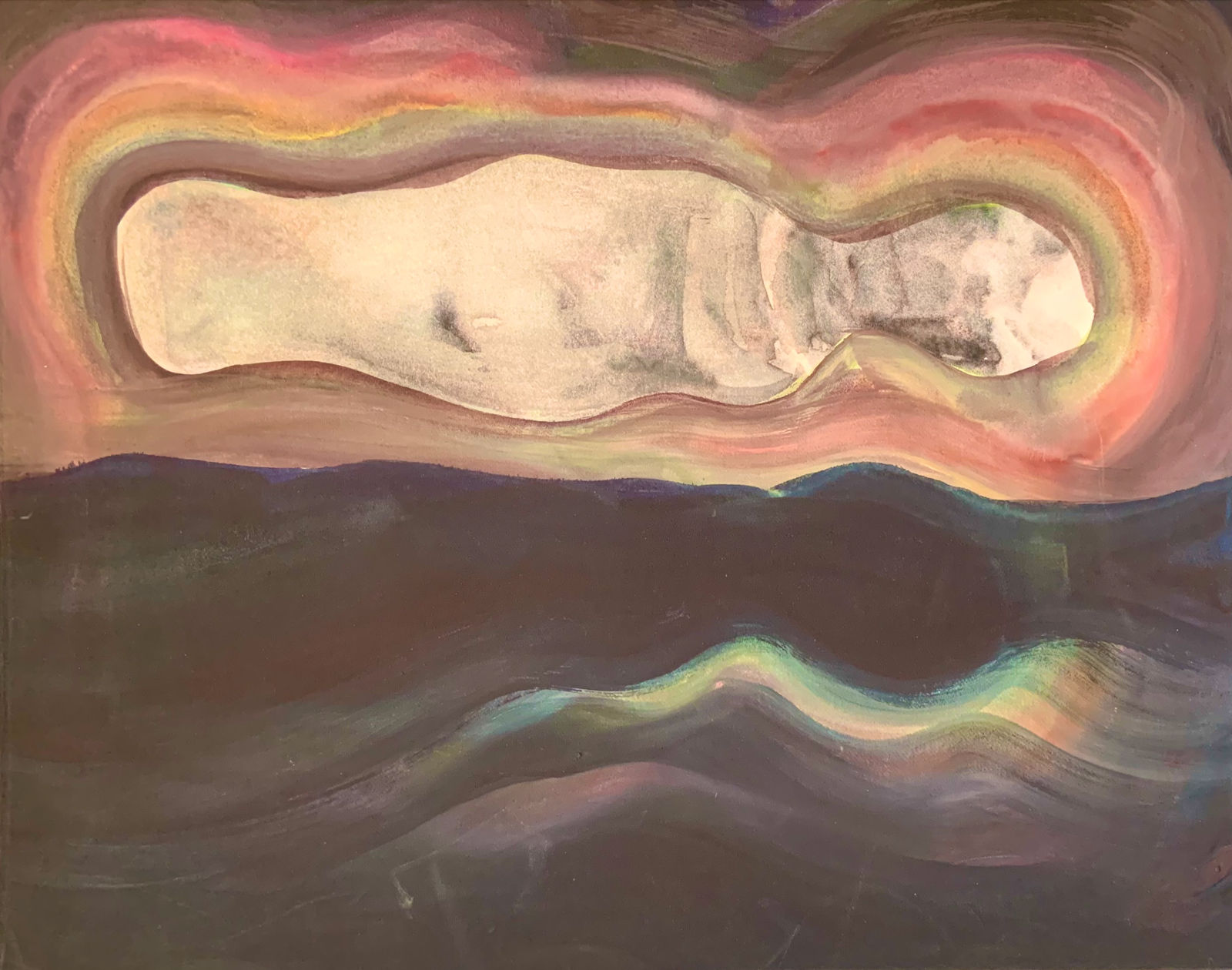 Nancy Diamond, White Cloud, 2019