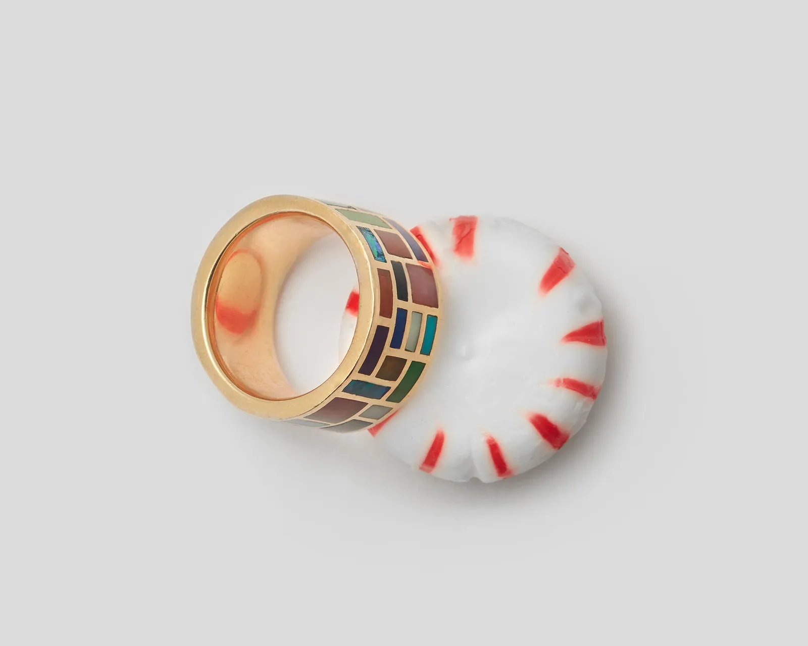 Marla Aaron, All inlay ring