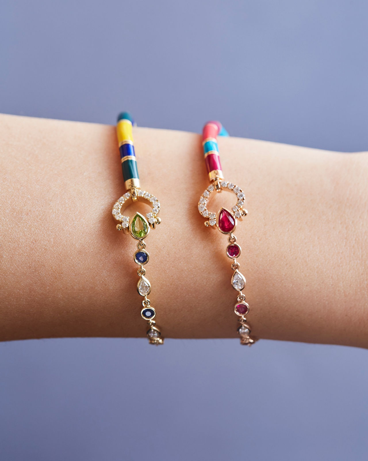 Francesca Villa, Heart strings blue bracelet