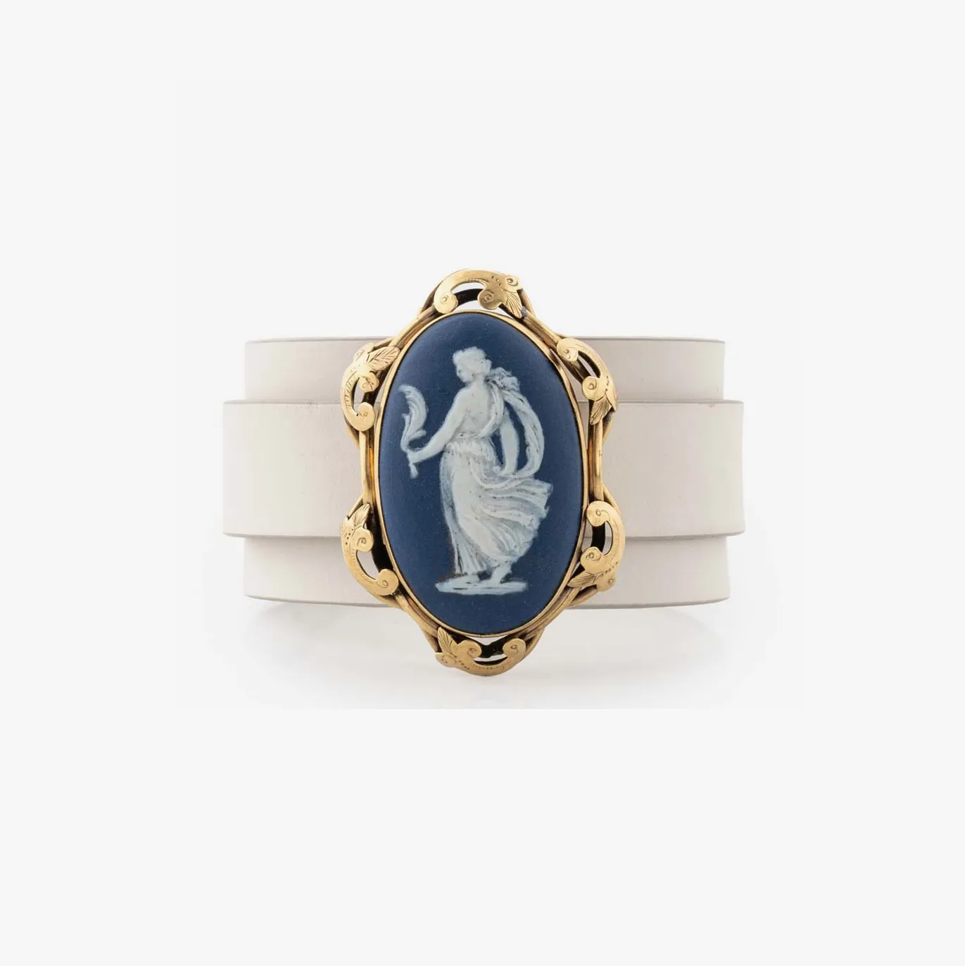 Anna Porcu, Blue ceramic bracelet