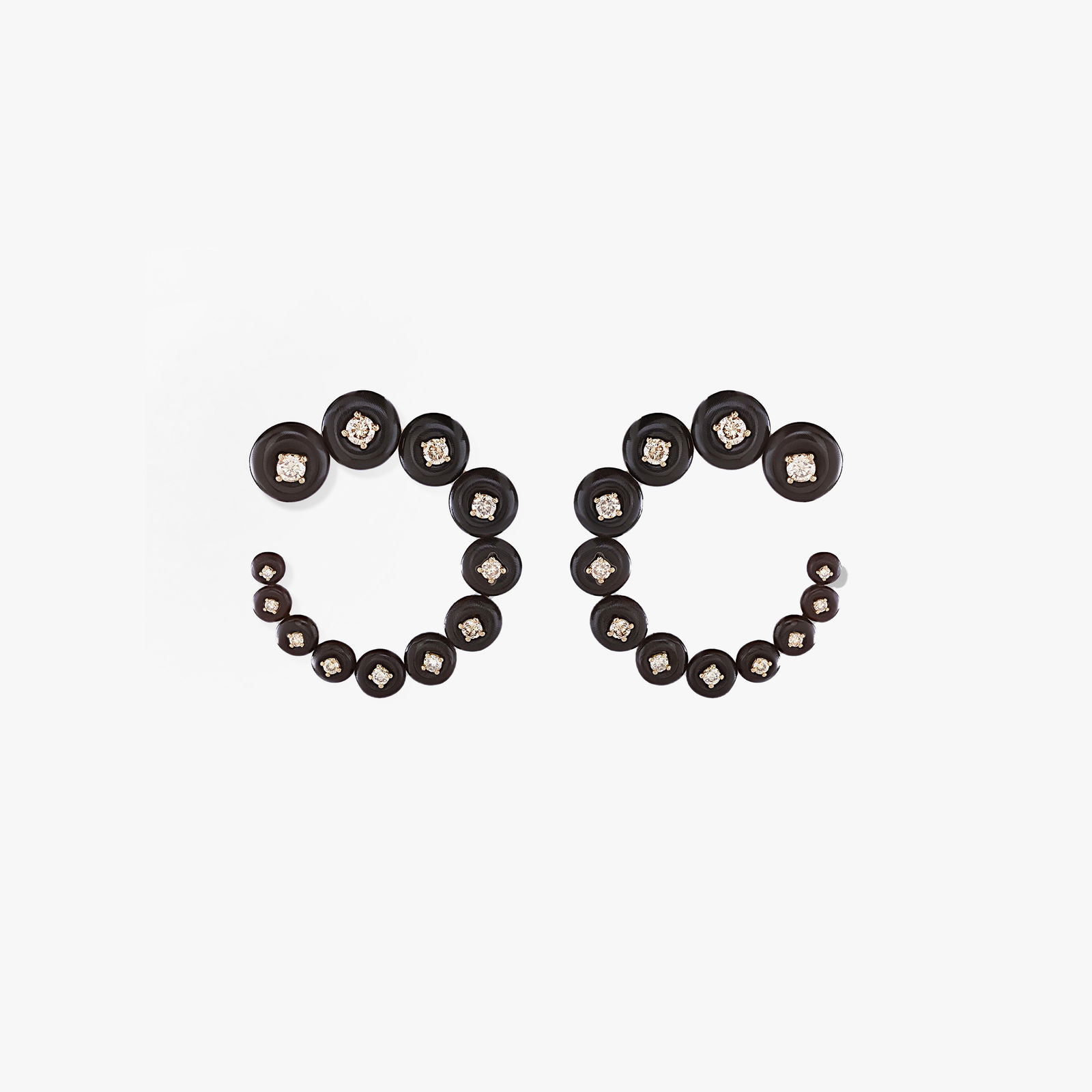 Fernando Jorge, Surrounding larg circle earrings
