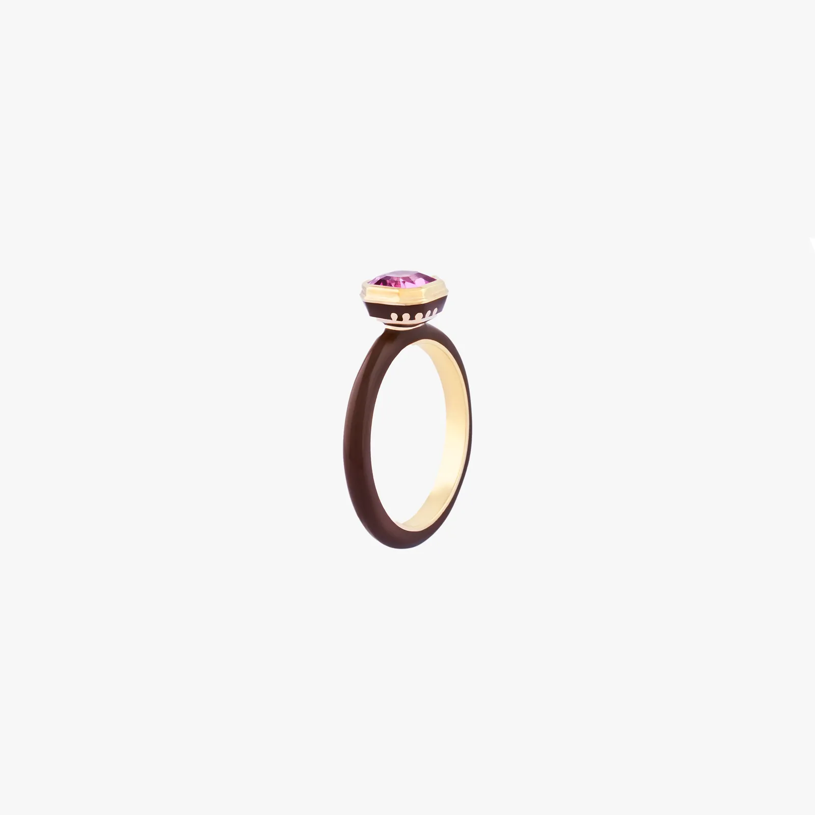 Alice Cicolini, Sari mini ring in pink sapphire
