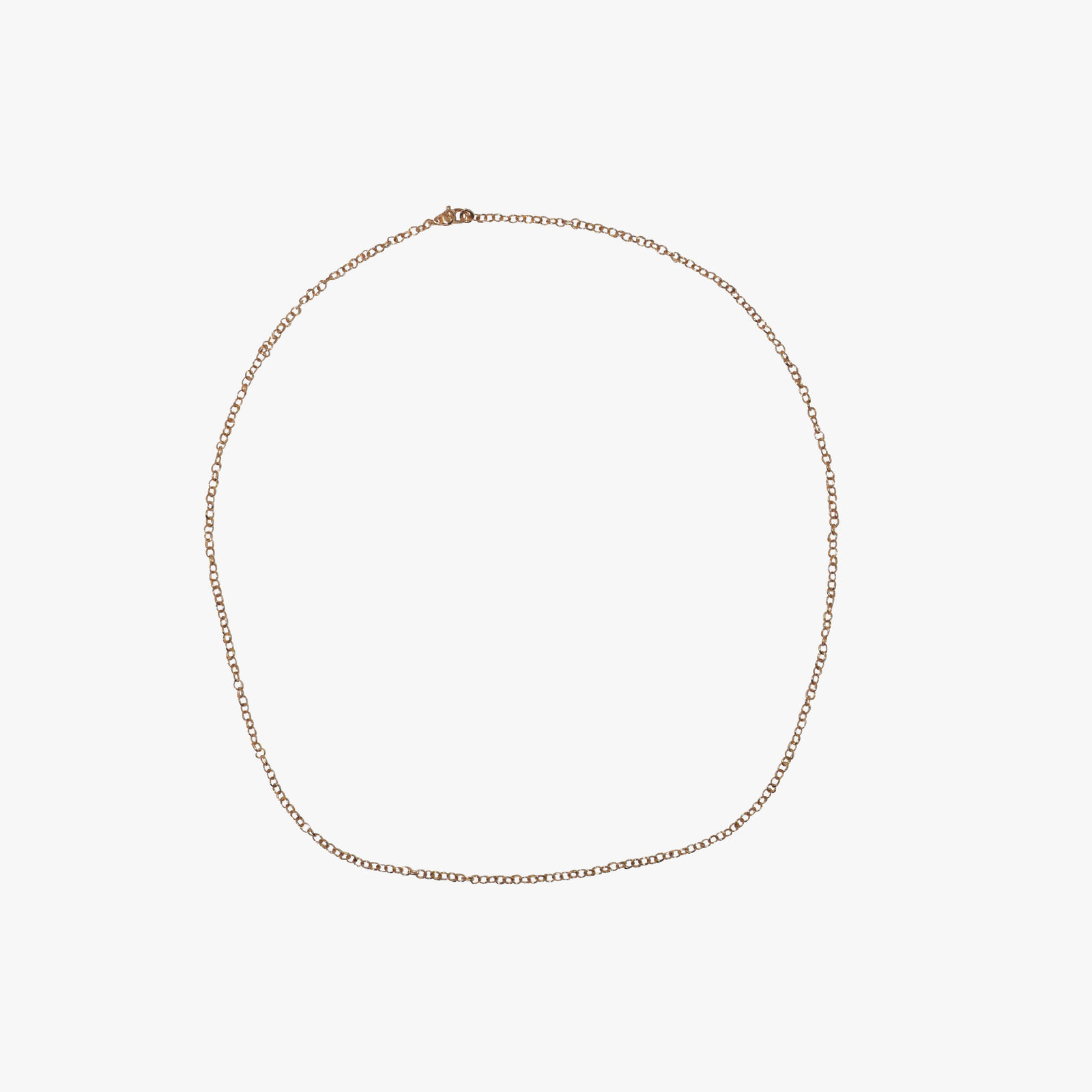 Lucifer Vir Honestus, Rose gold micro chain