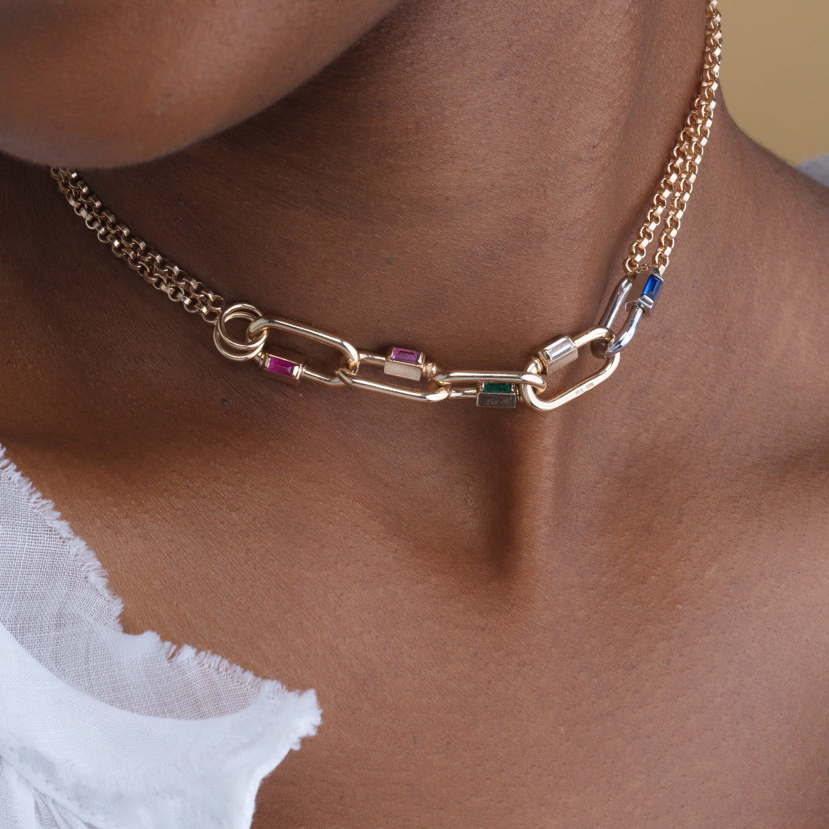 Marla Aaron, Solo baguette babylock with diamond