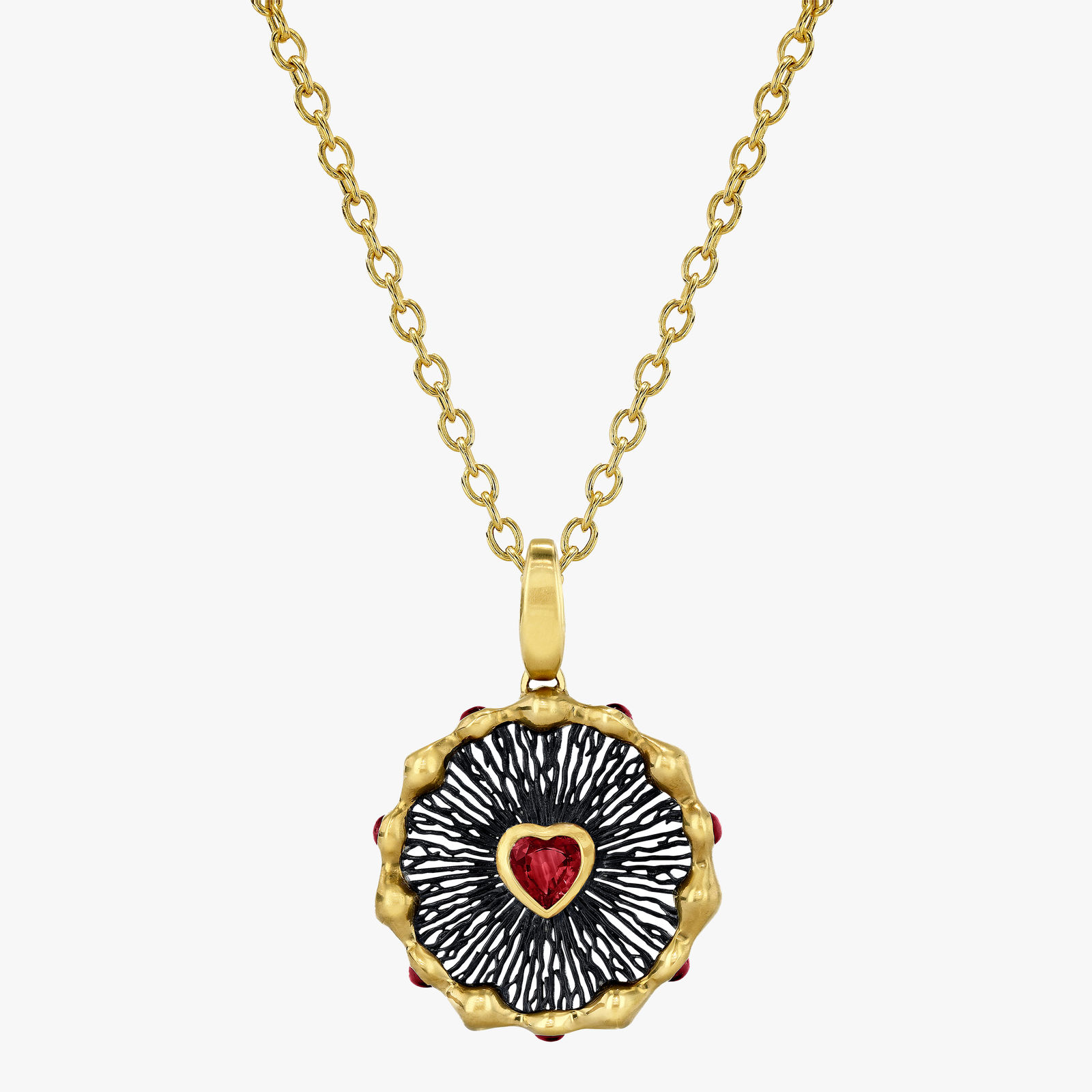 VRAM, Hypha heart charm necklace