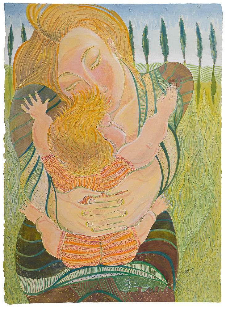 Pauline Bewick, Baby Love, 2014