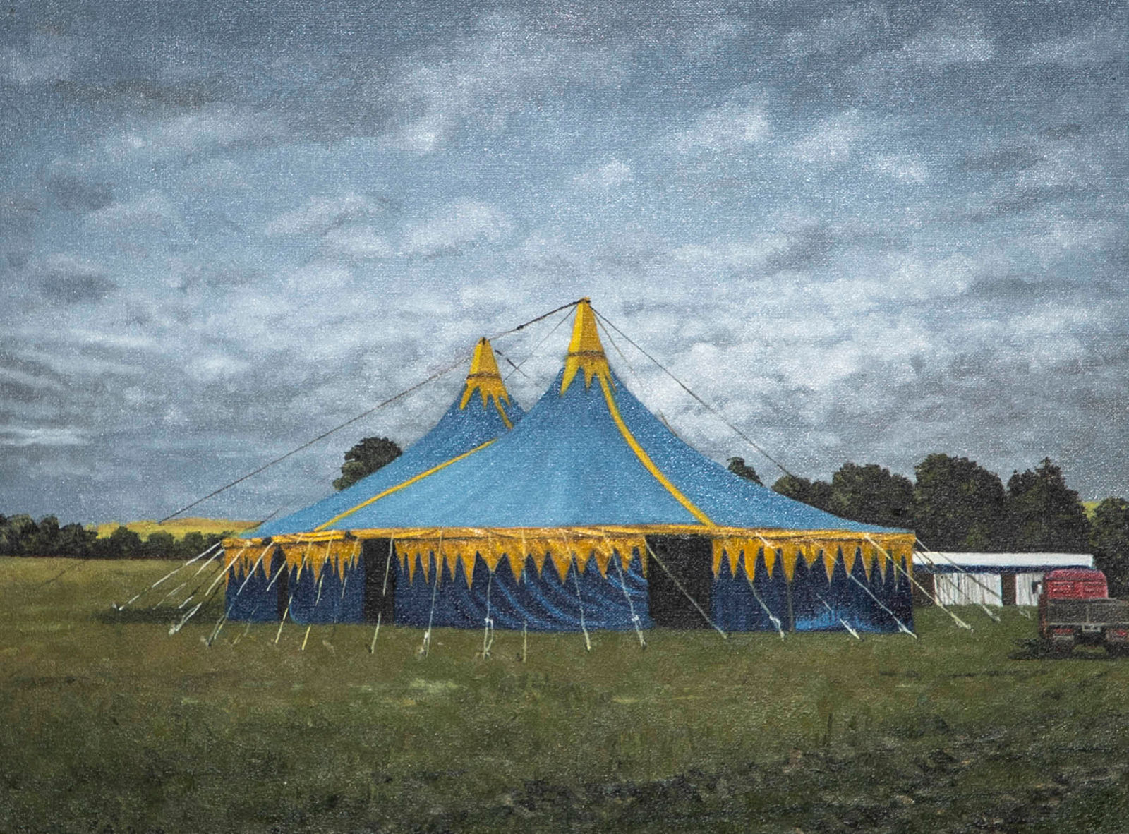 Martin Gale, Big Blue Top, 2020