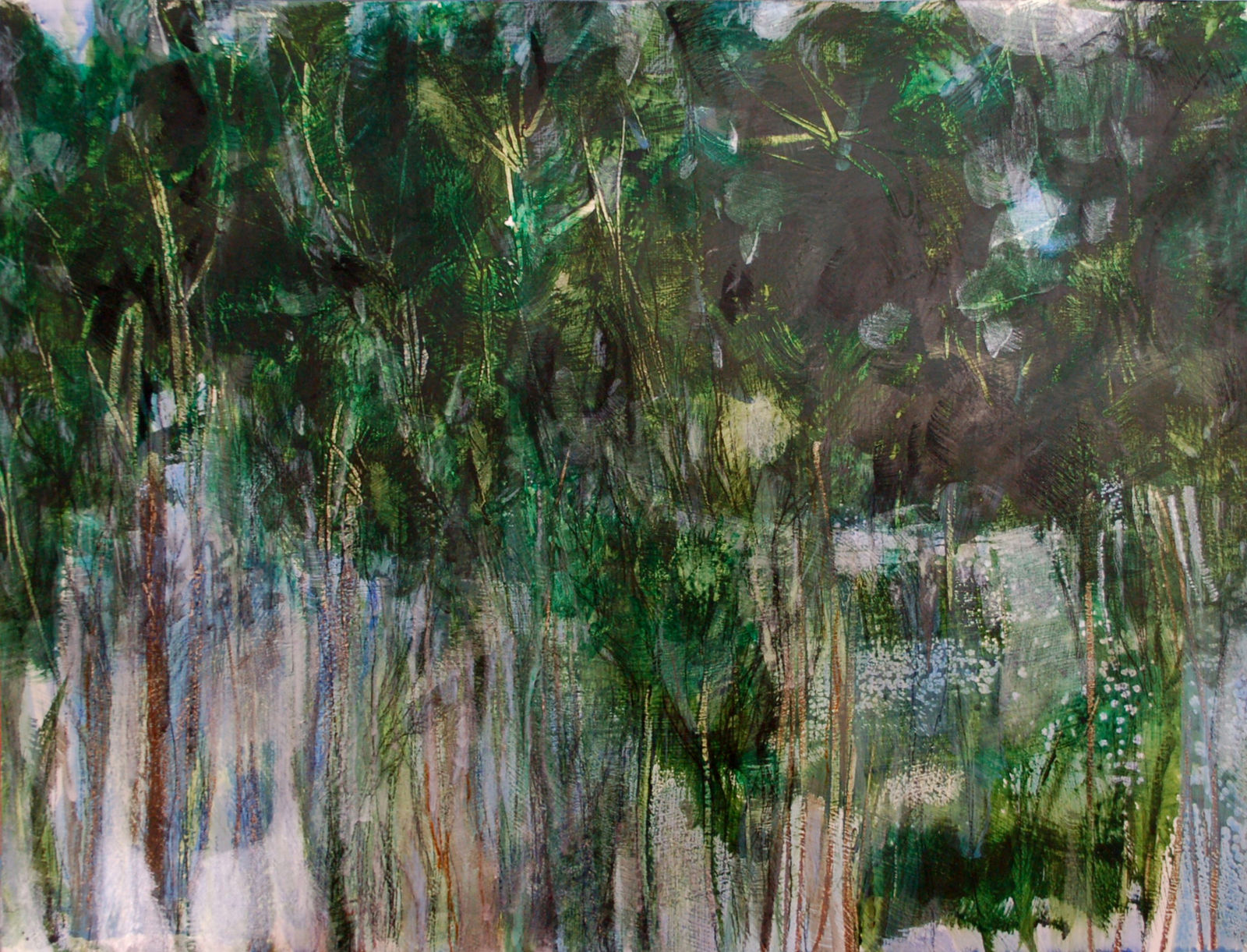 Makiko Nakamura, Annaghmakerrig woods, 2019