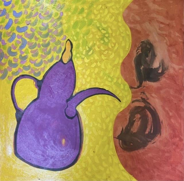 Michael Mulcahy, Arabian Coffee Pot 3, 2022