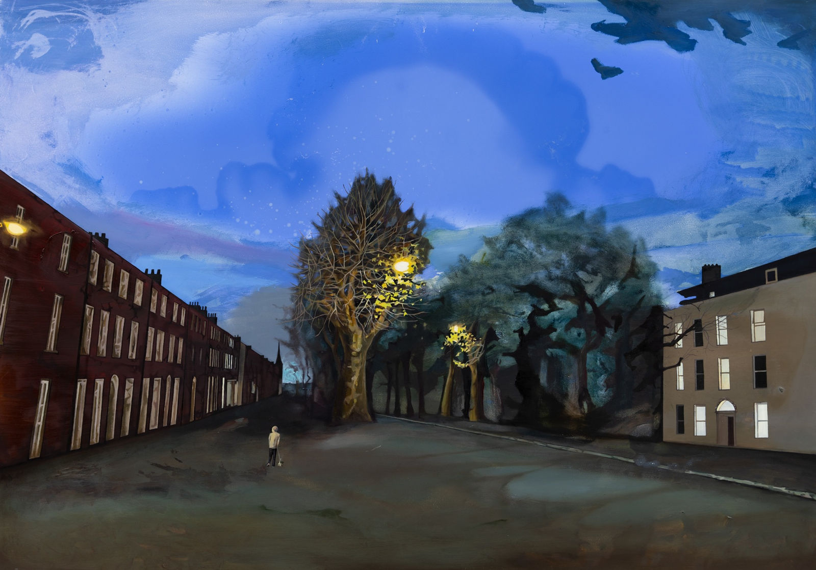 Ann Quinn, Twilight on Harrington Street, 2022