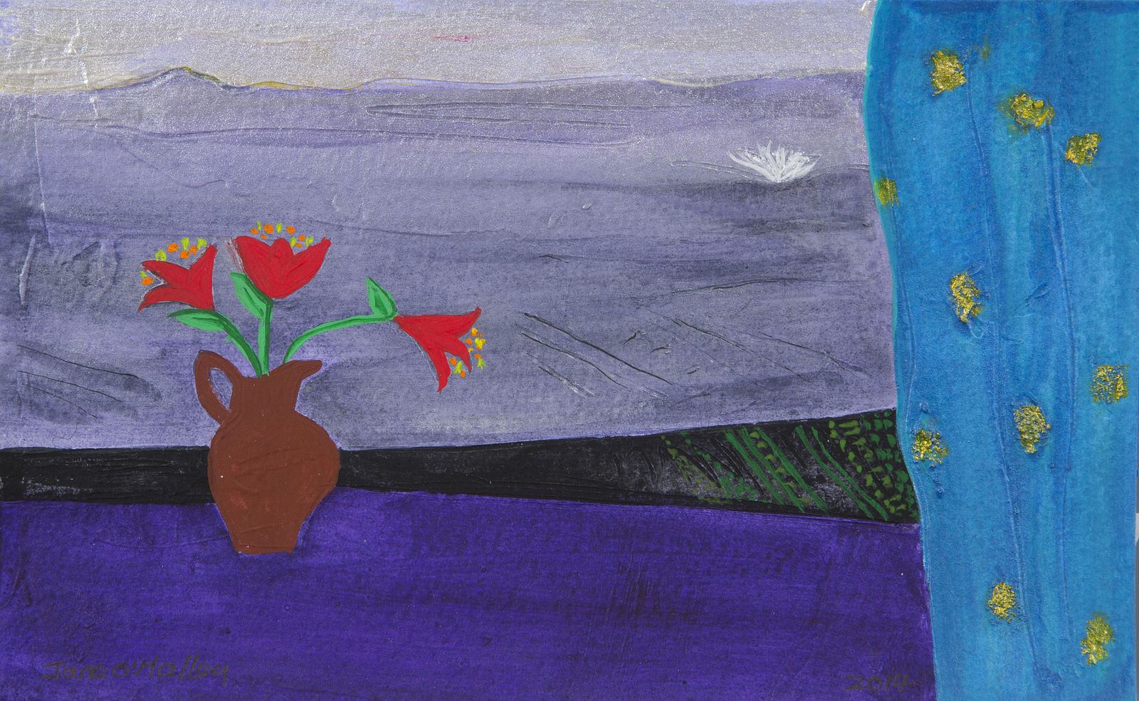 Jane O'Malley, The Lone Fig Tree - La Geria I - Lanzarote, 2014