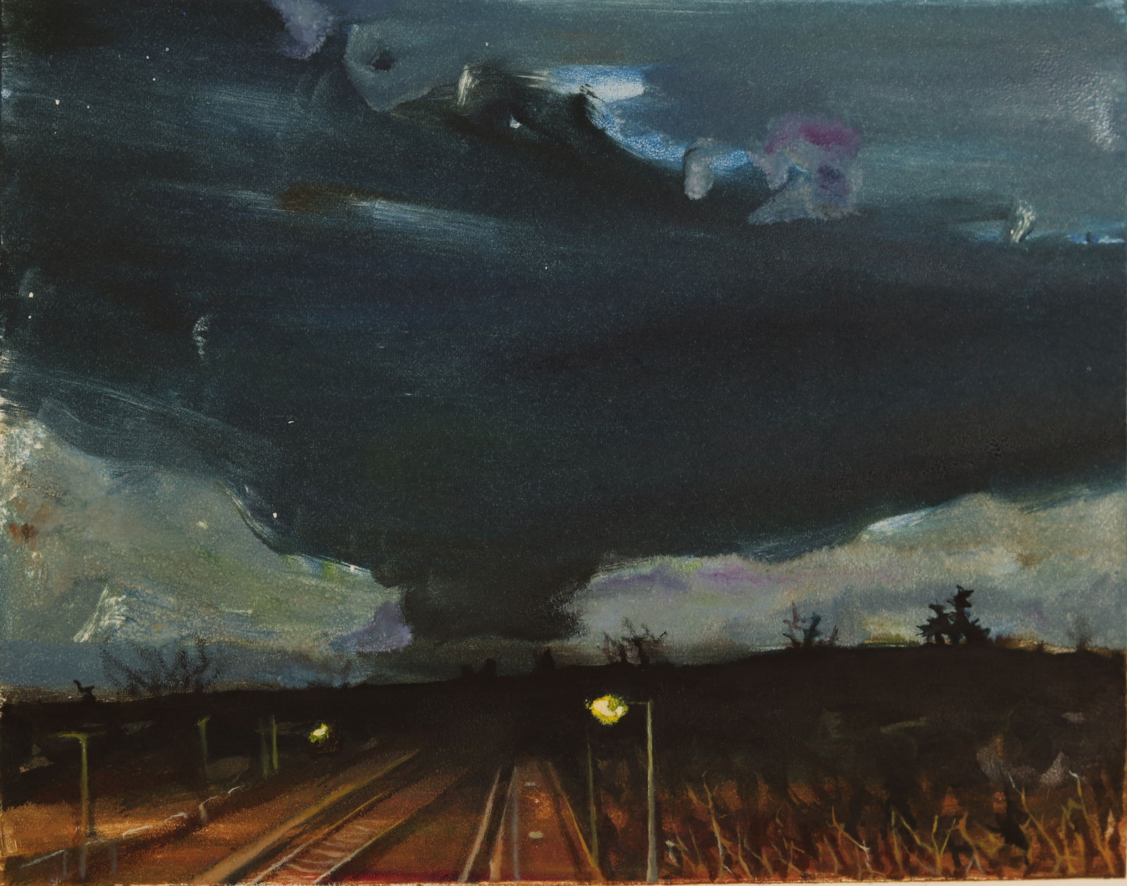 Ann Quinn, Arrival at Dusk II, 2018