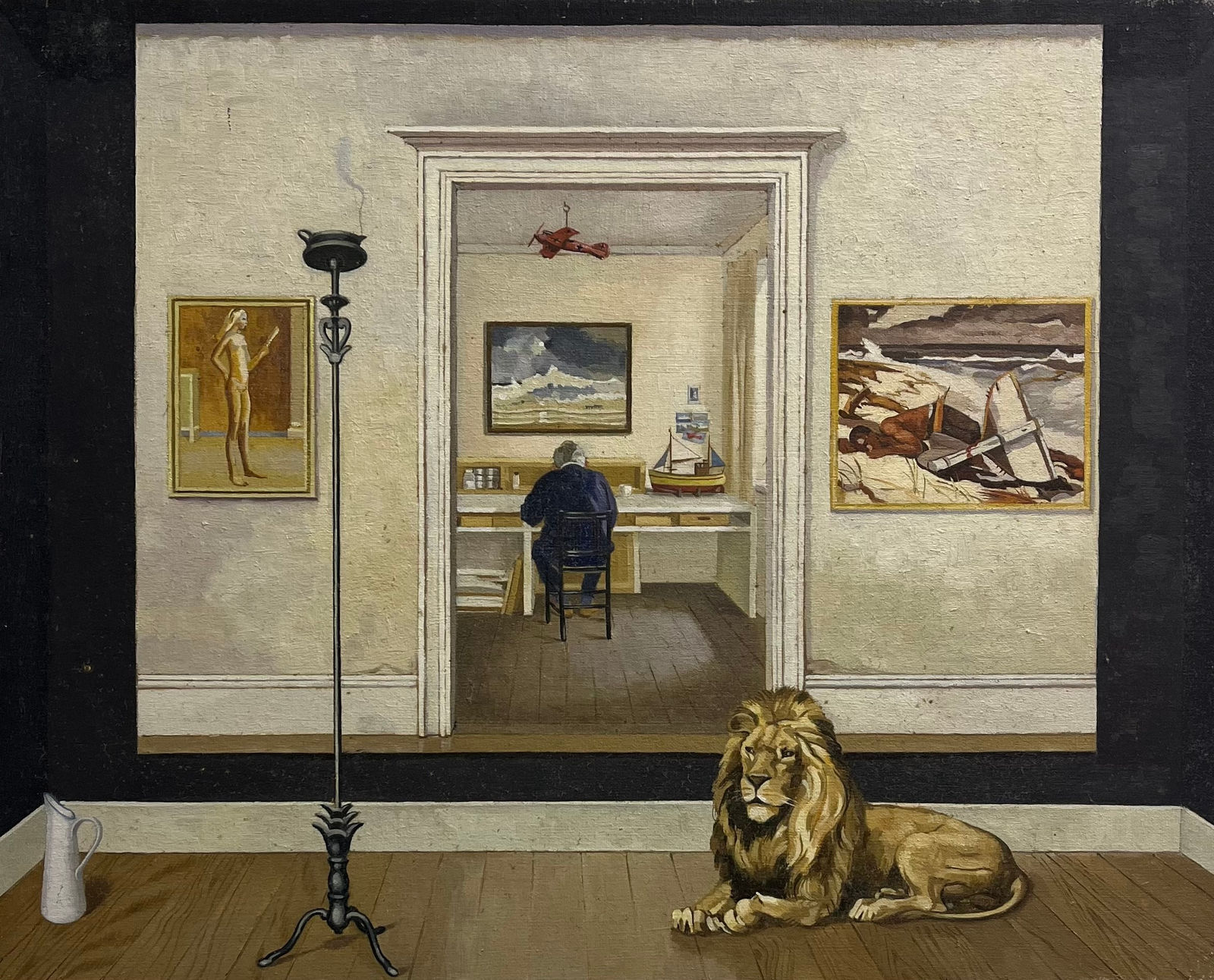 Colin Harrison, Charles and the Lion, 2016