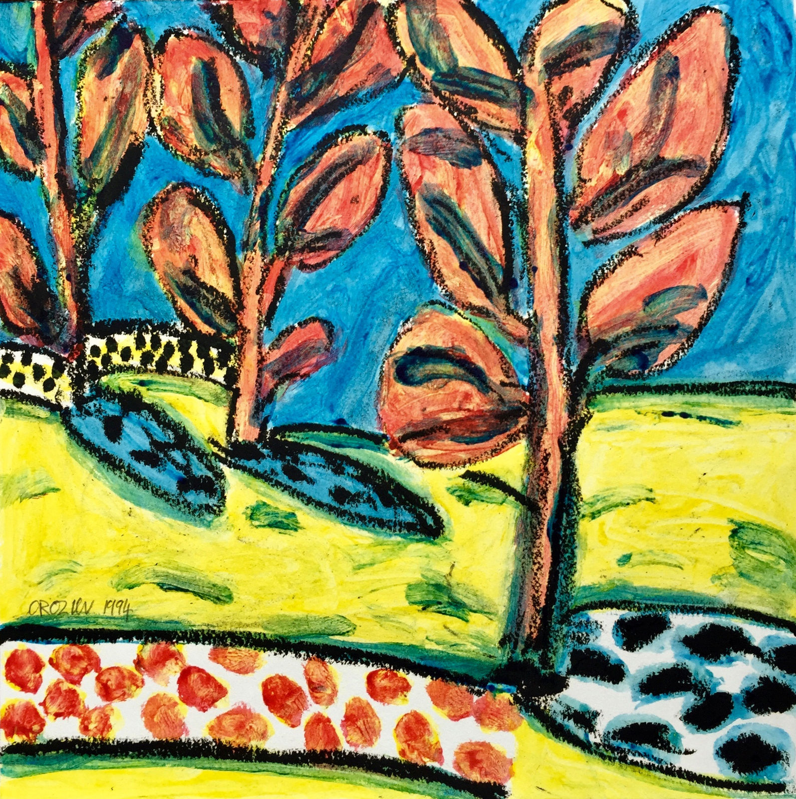 `William Crozier, Landscape (Dundridge) 3, 1994