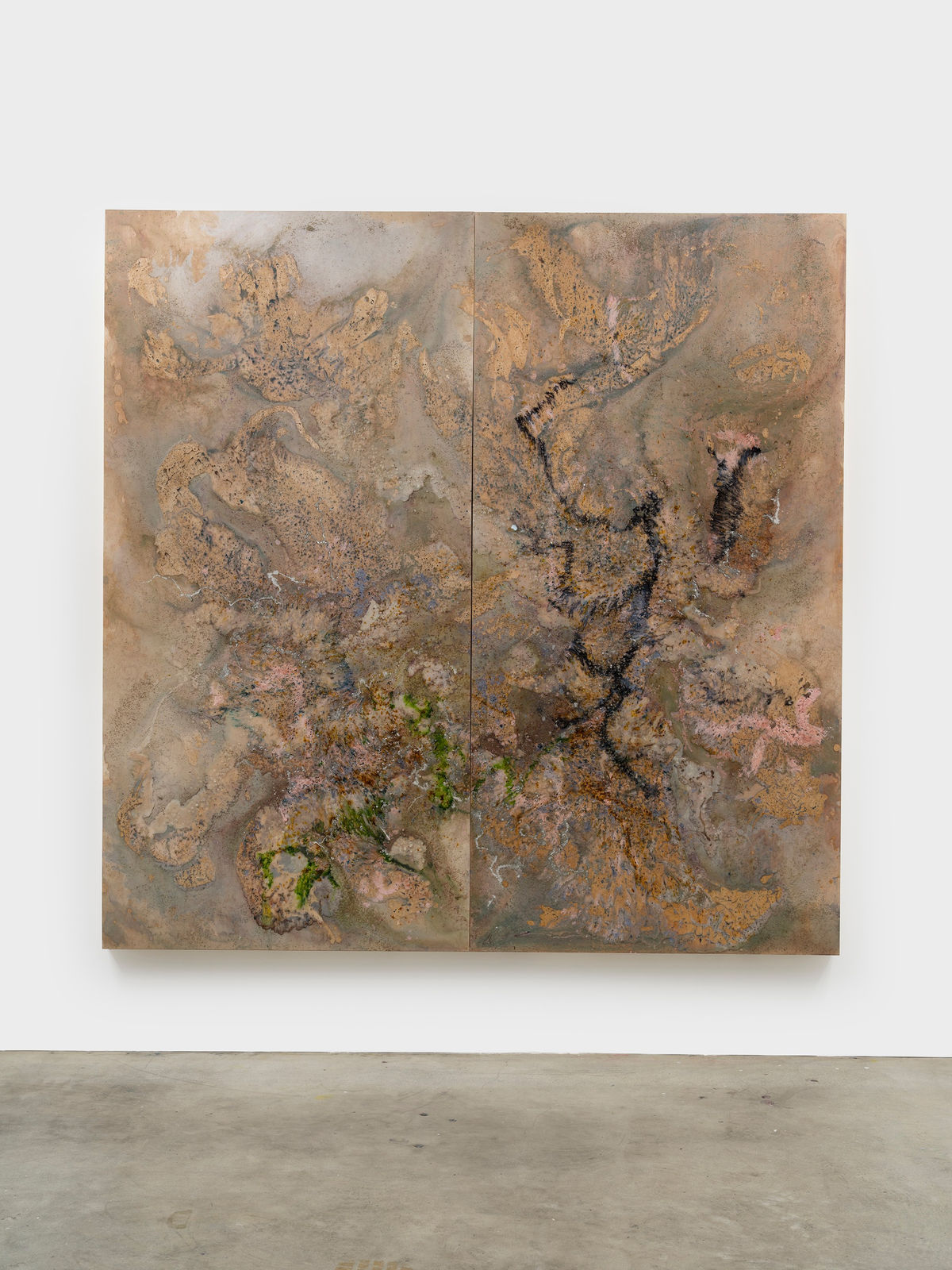 Tonia Calderon, It's cold. -And still, I wait for you., (Diptych), 2025