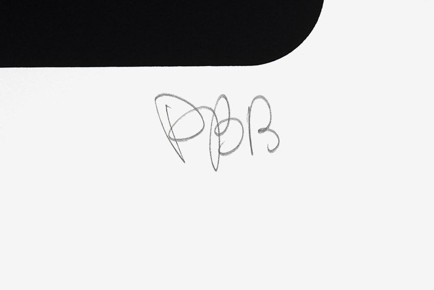 Pierre Bendine-Bourcar / Estampe originale d'artiste / Signée et numérotée / Atelier de sérigraphie d'art TCHIKEBE, Marseille