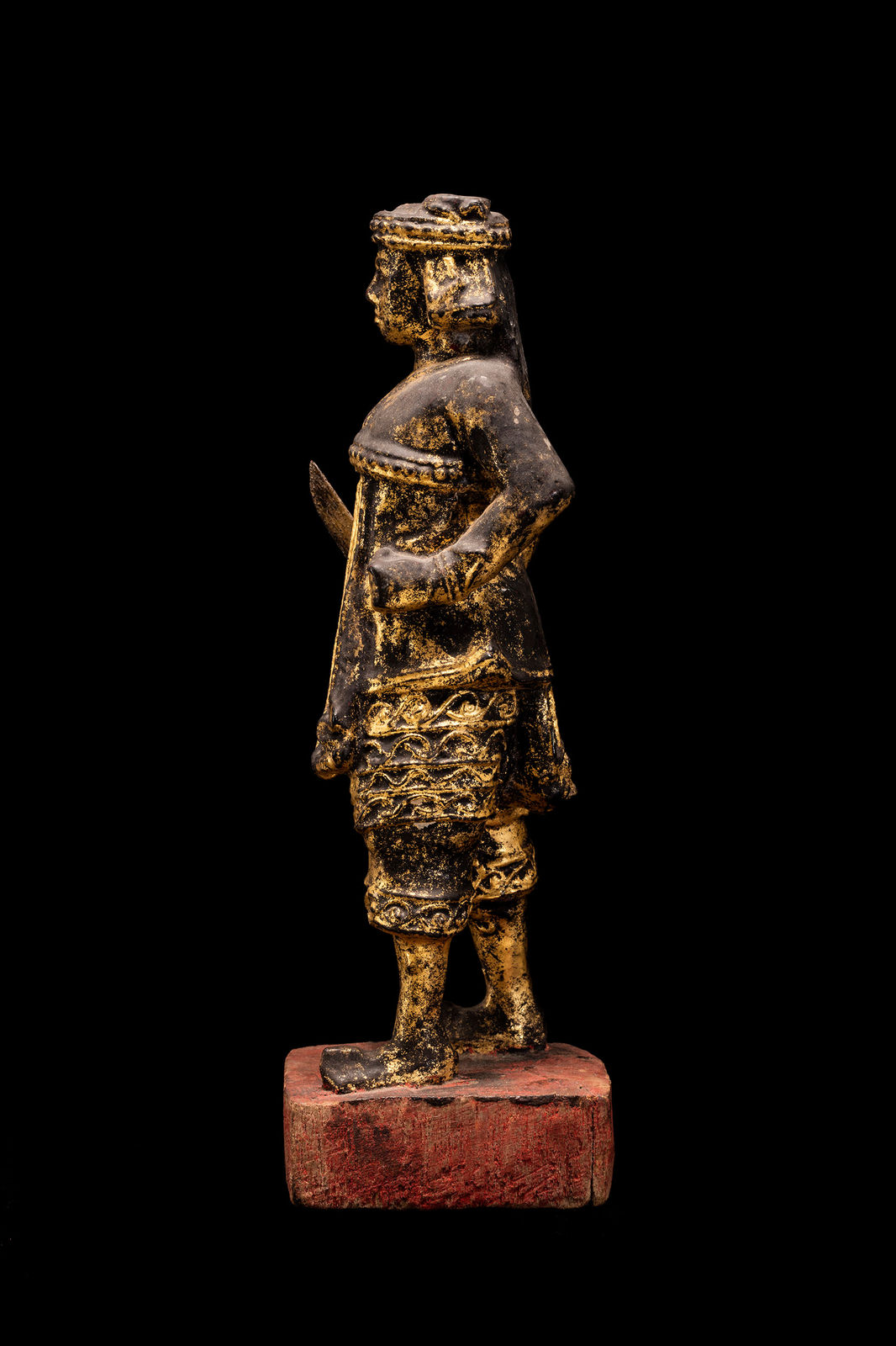 Two Burmese Nats, the Shwebyin Brothers, 19th century