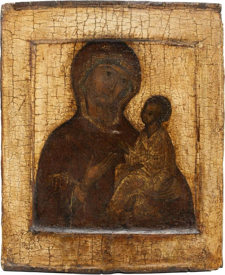 Virgin of Tikhvin, Circa 1700