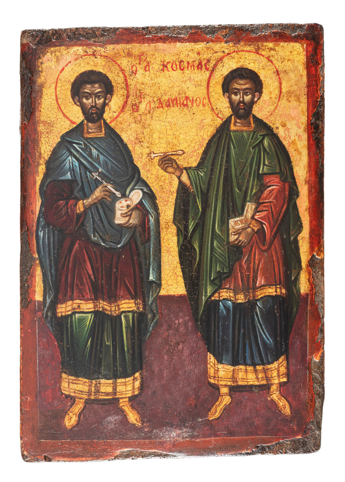 Sts Cosmas and Damian, circa 1700
