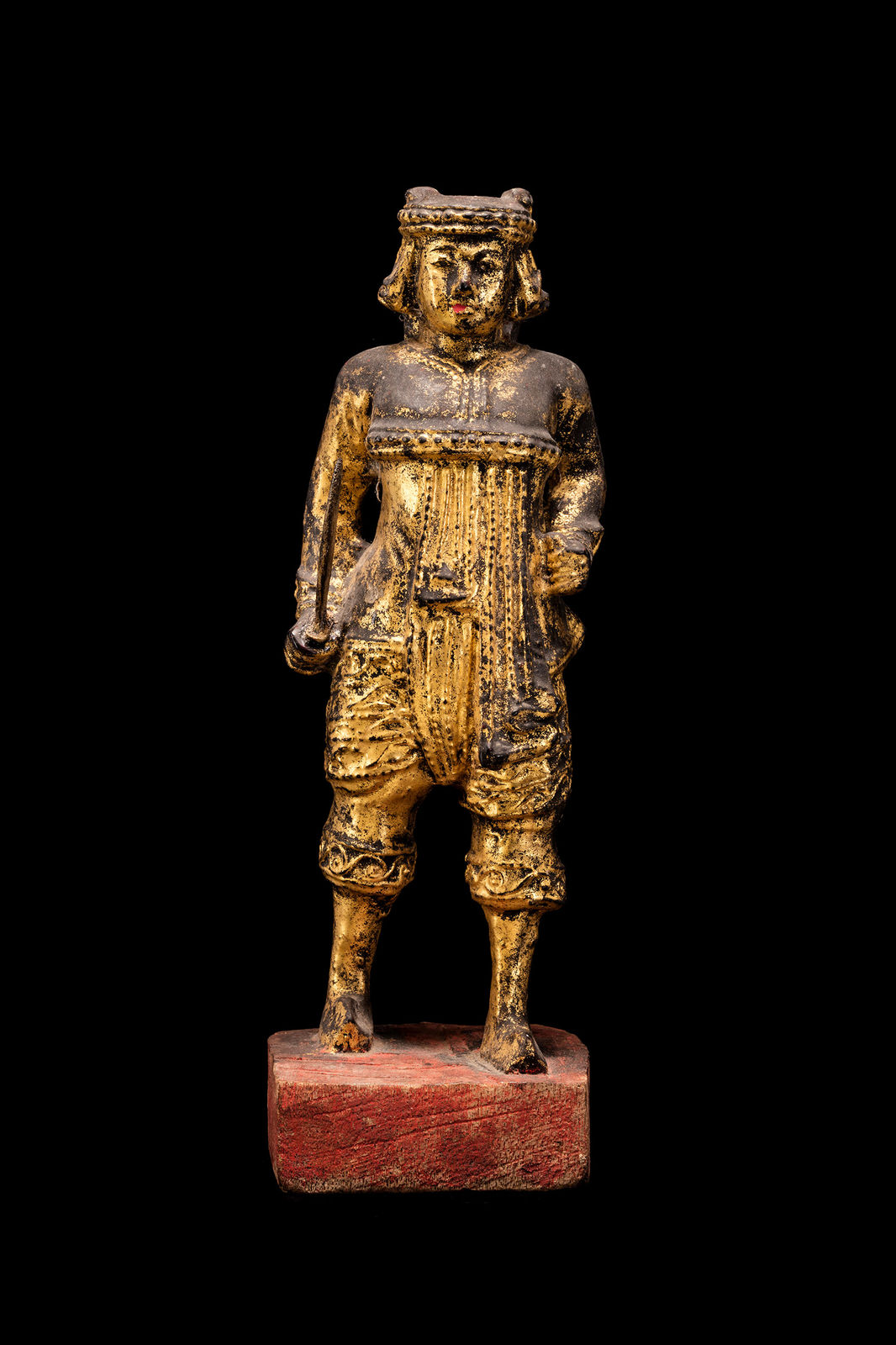 Two Burmese Nats, the Shwebyin Brothers, 19th century