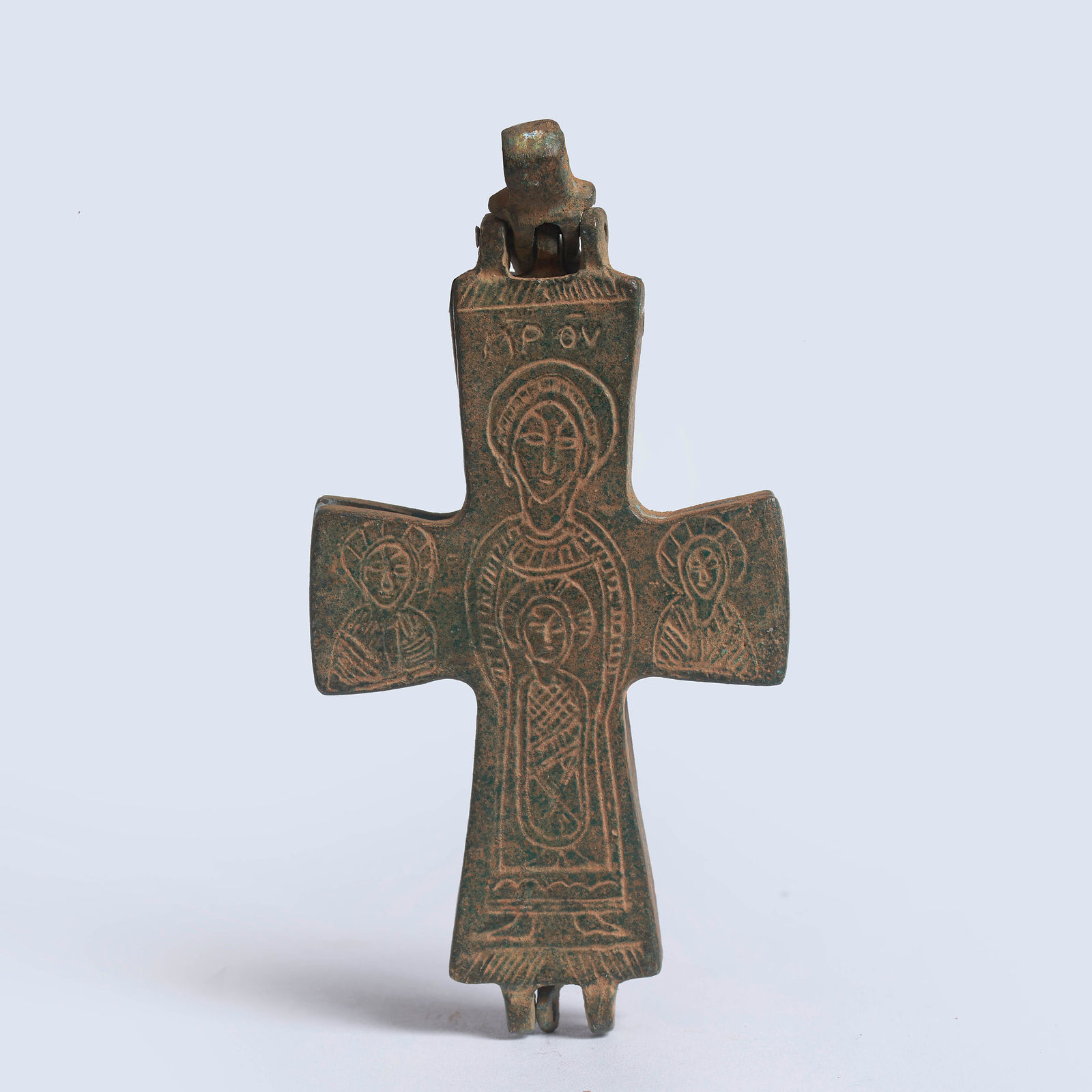 Encolpion Bronze Cross, Early 11th century