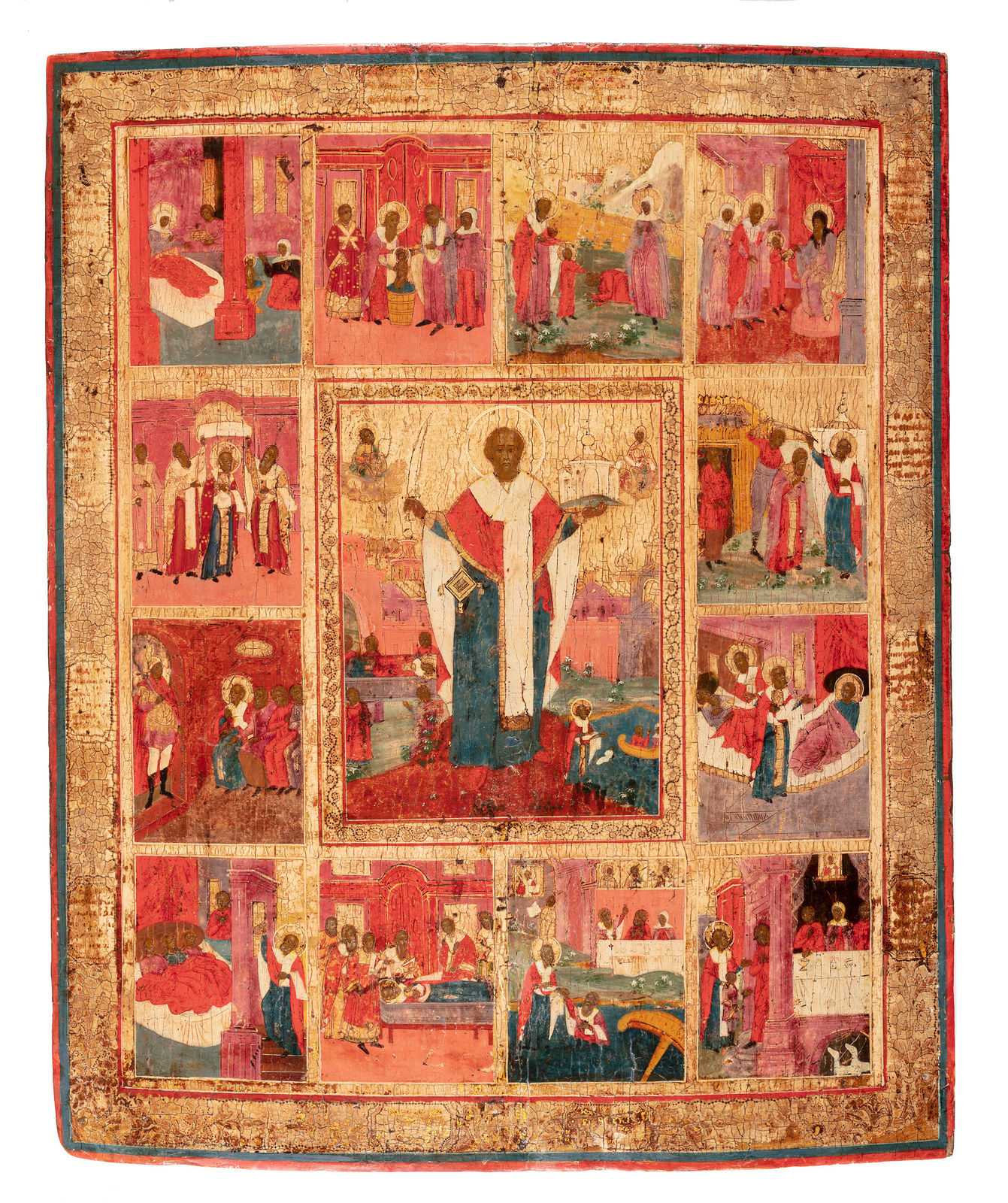 St Nicholas and Scenes from his Life, 18th century