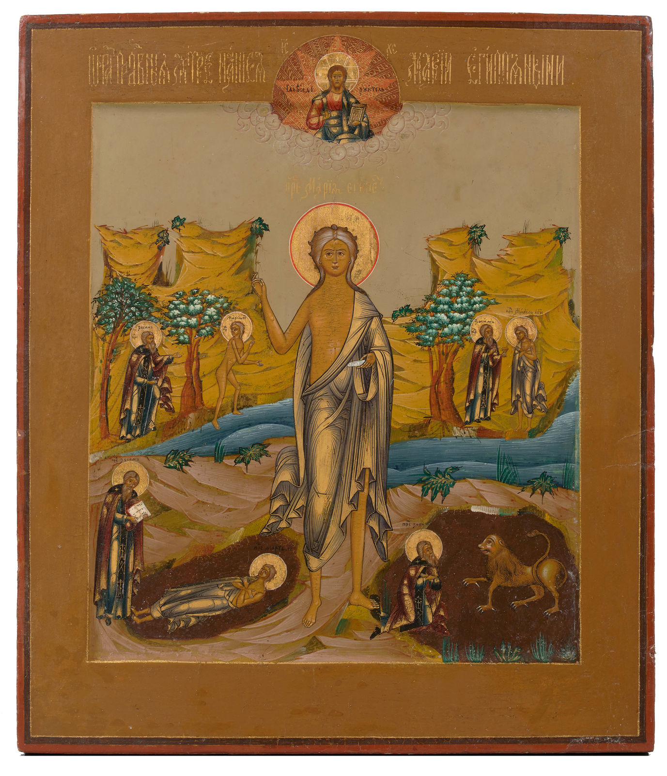 Saint Mary of Egypt, 19th century