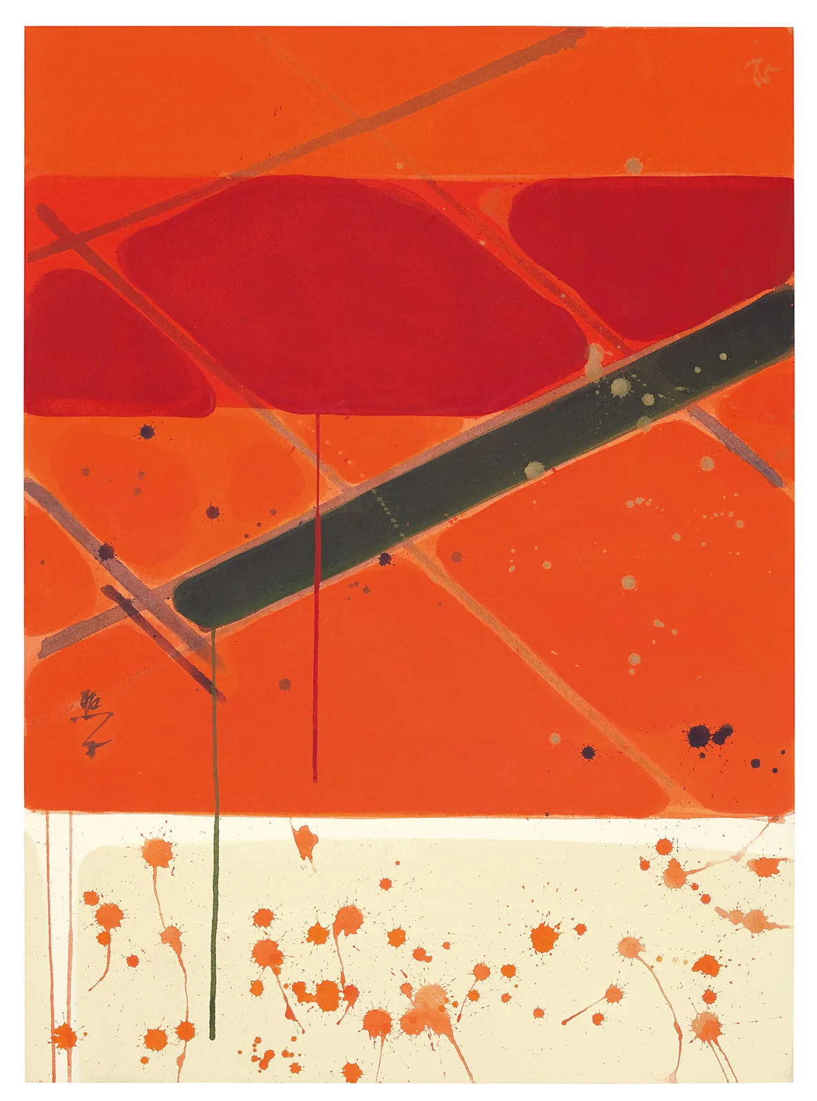 Teruko Yokoi, Chrysanthemum Duft - 2, 1985