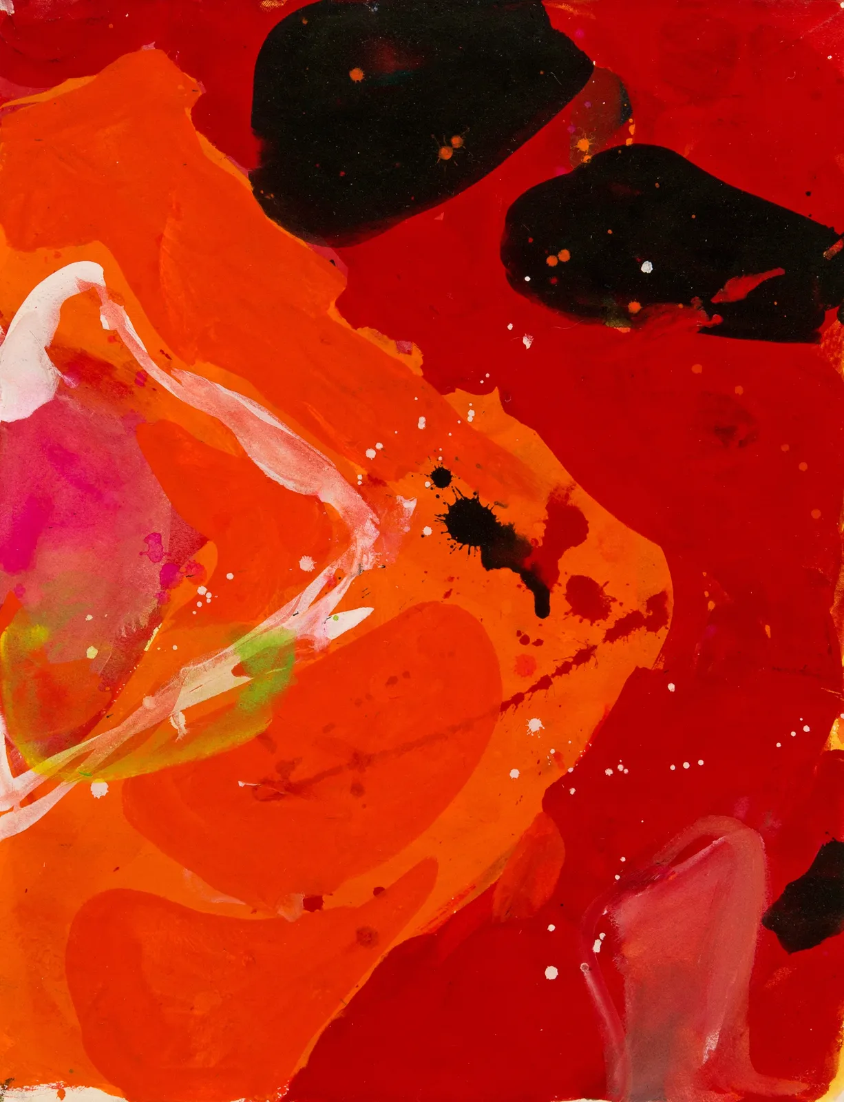 Teruko Yokoi, Red-Orange, 1960