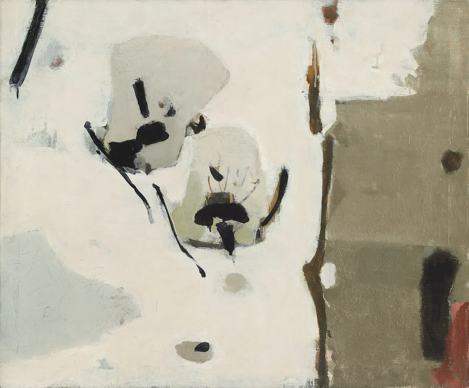 Teruko Yokoi, out of my window, New York, Central Park, around 1957