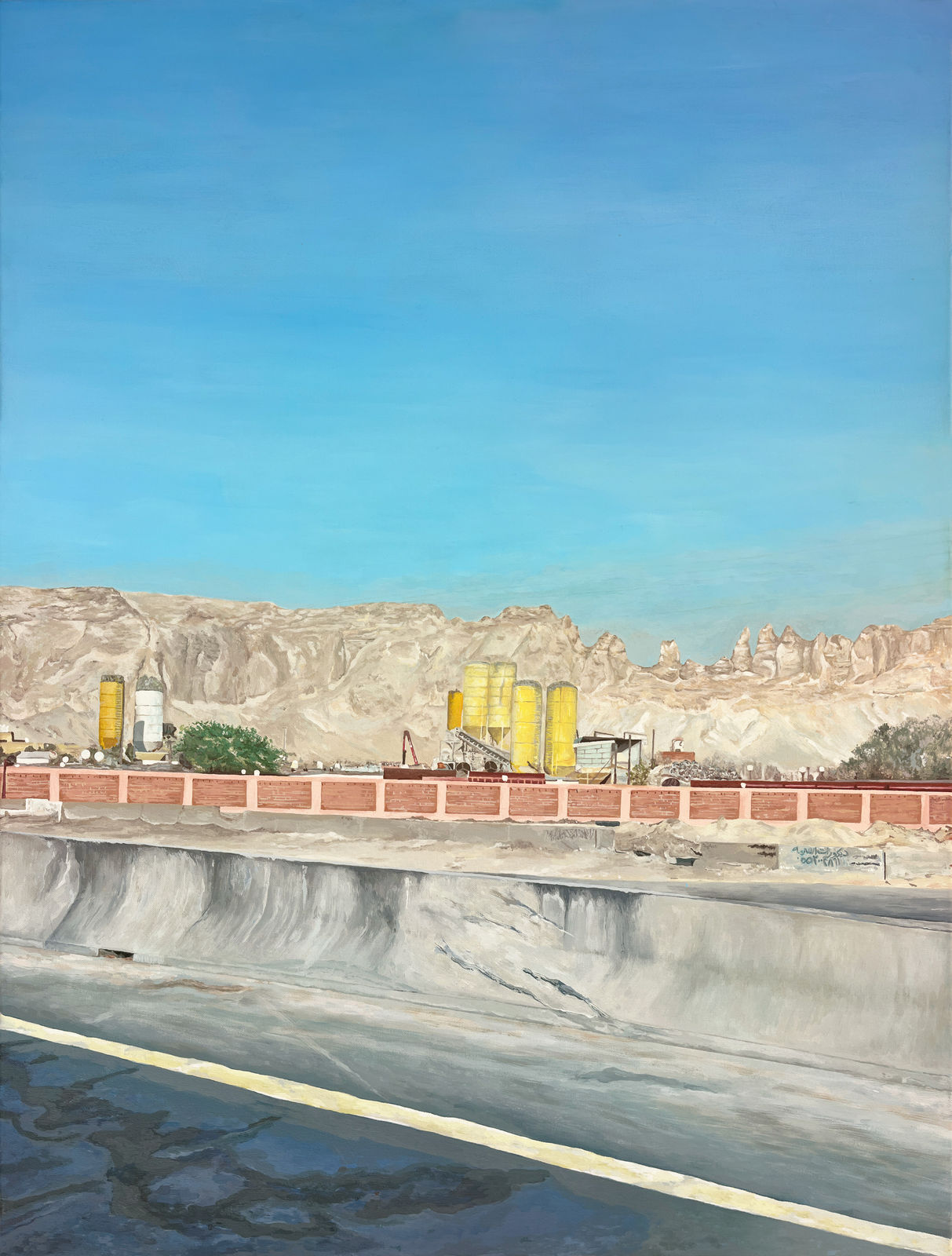 Hayfa Algwaiz, The Road to AlMuzahimiyah | الطريق الى المزاحمية, 2022