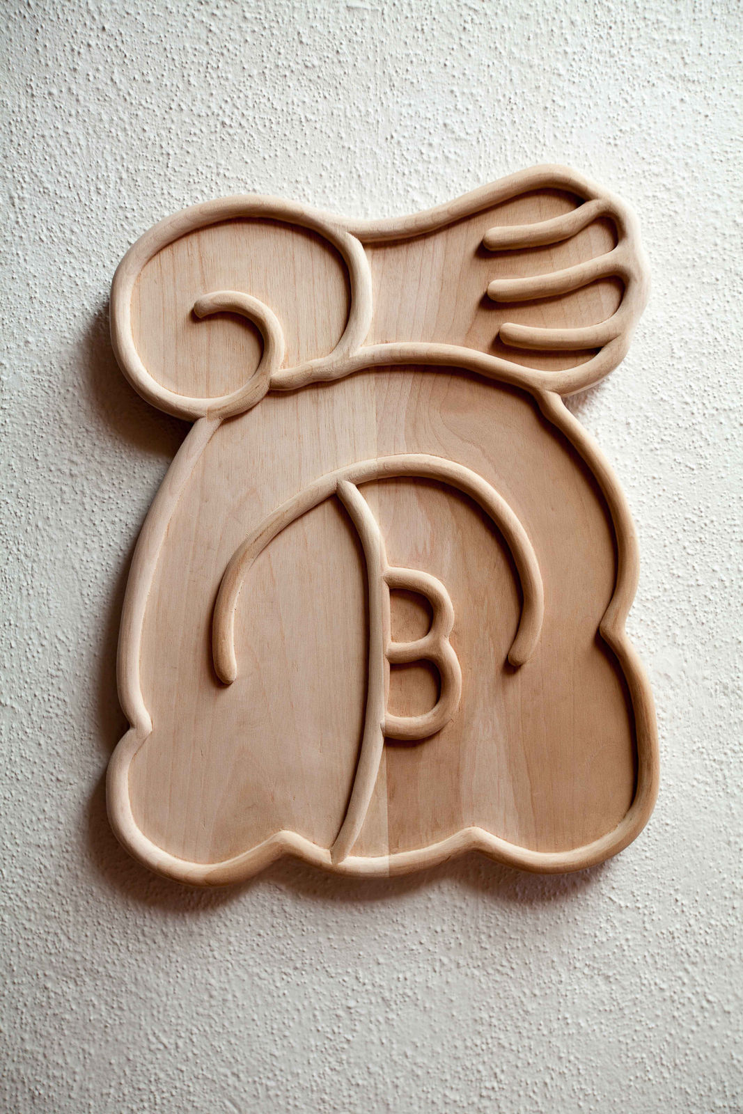 Yucef Merhi, Perfect Language (Wood: Te #2), 2014