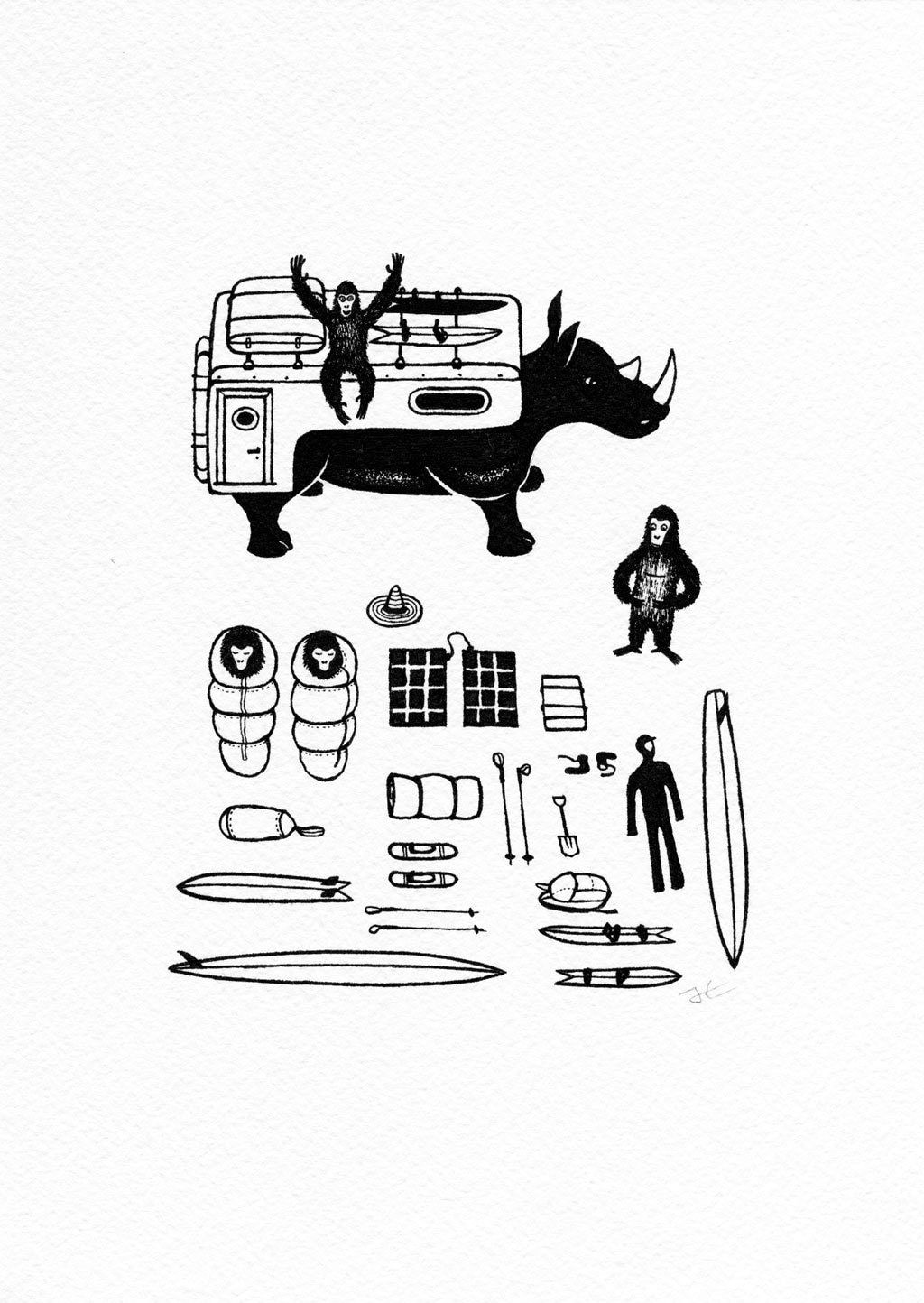 Jonas Claesson, Gorilla