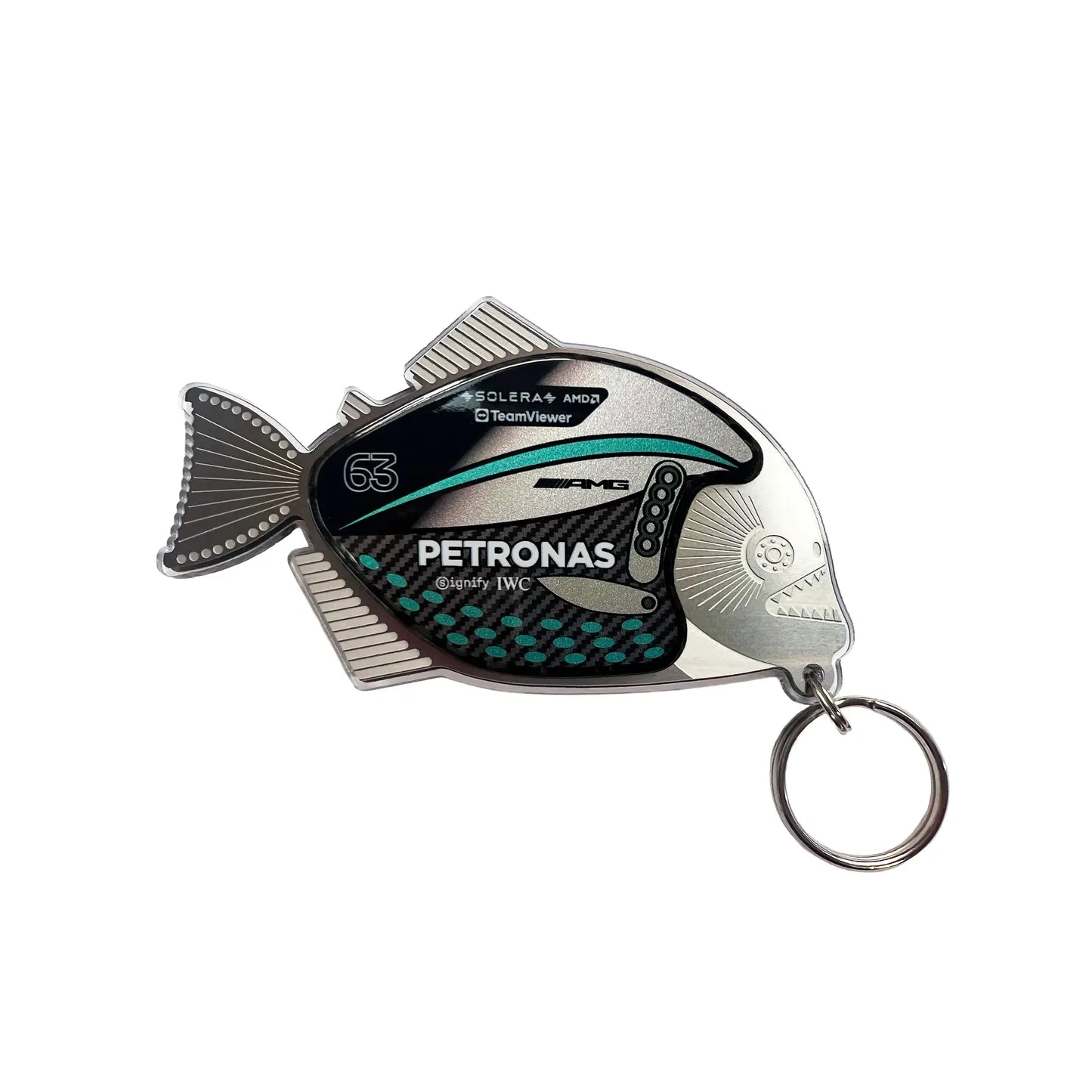 Alastair Gibson, Keyring - Racing Piranha 2025