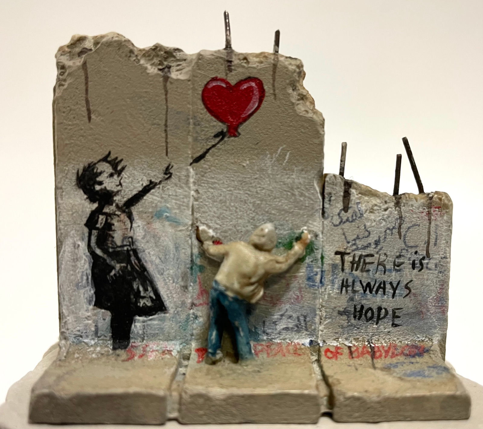 Banksy, Walled Off Hotel Souvenir (Girl With Balloon / There is Always Hope)
