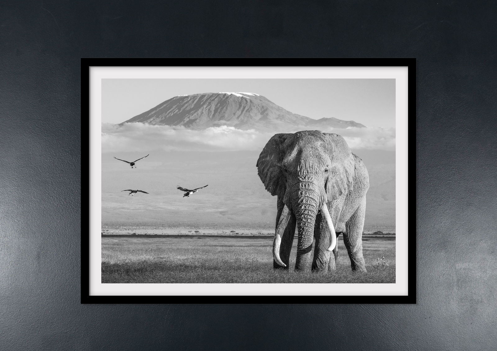 James Lewin, Icons of Africa. Amboseli, Kenya