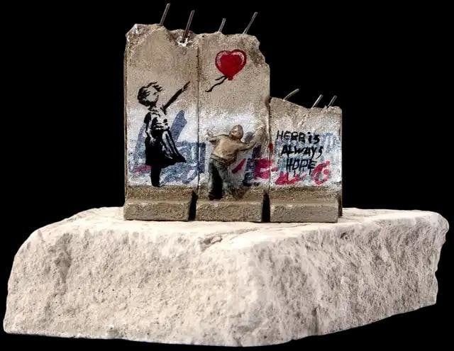 Banksy, Walled Off Hotel Souvenir (Girl With Balloon / There is Always Hope)