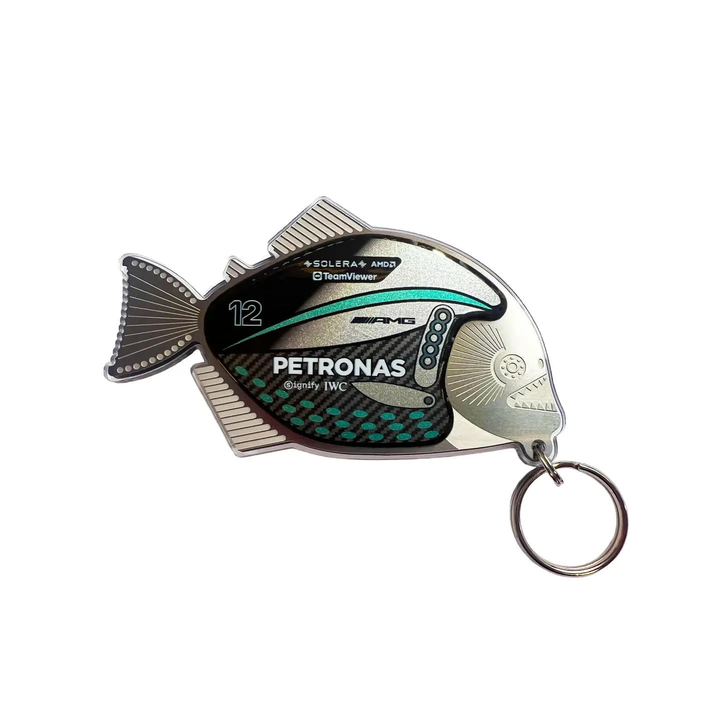 Alastair Gibson, Keyring - Racing Piranha 2025