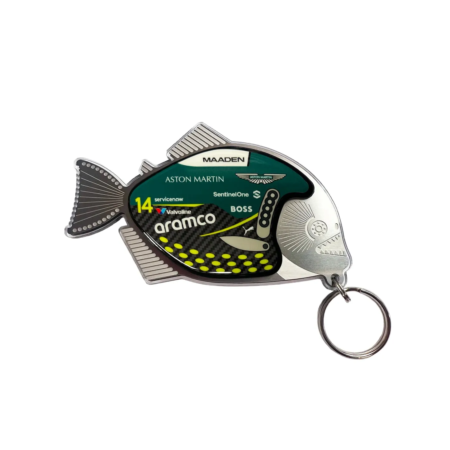 Alastair Gibson, Keyring - Racing Piranha 2025