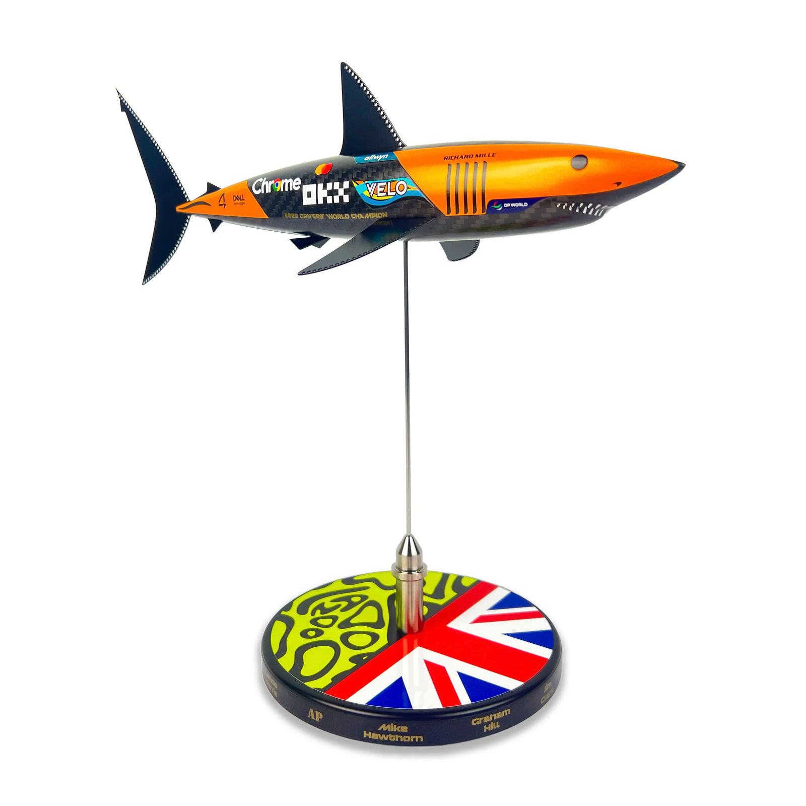 Alastair Gibson, M-Mako - Lando Norris 2025 Driver's World Champion